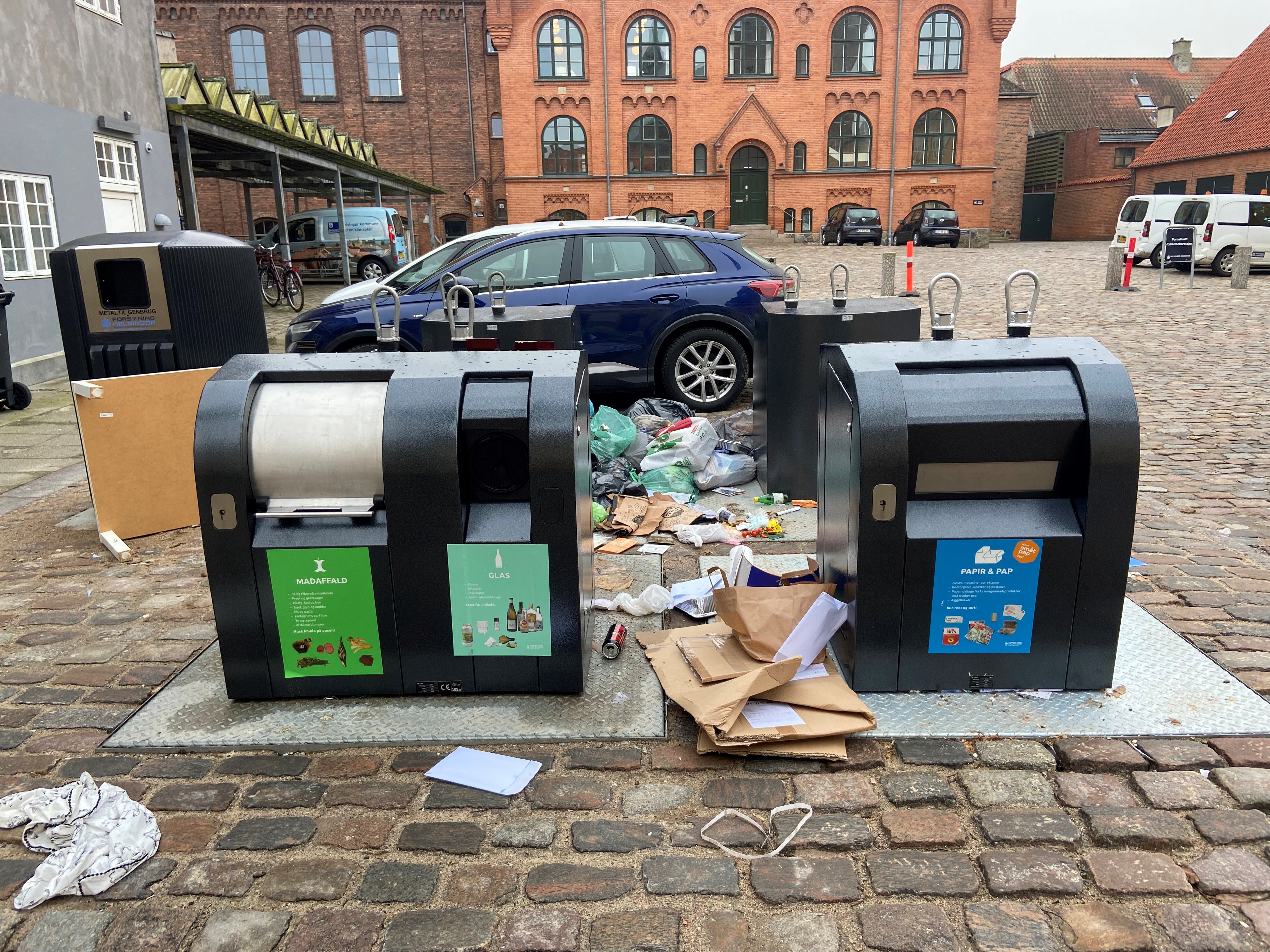Det er scener som denne ved Helsingør Rådhus, der gerne skal undgås.