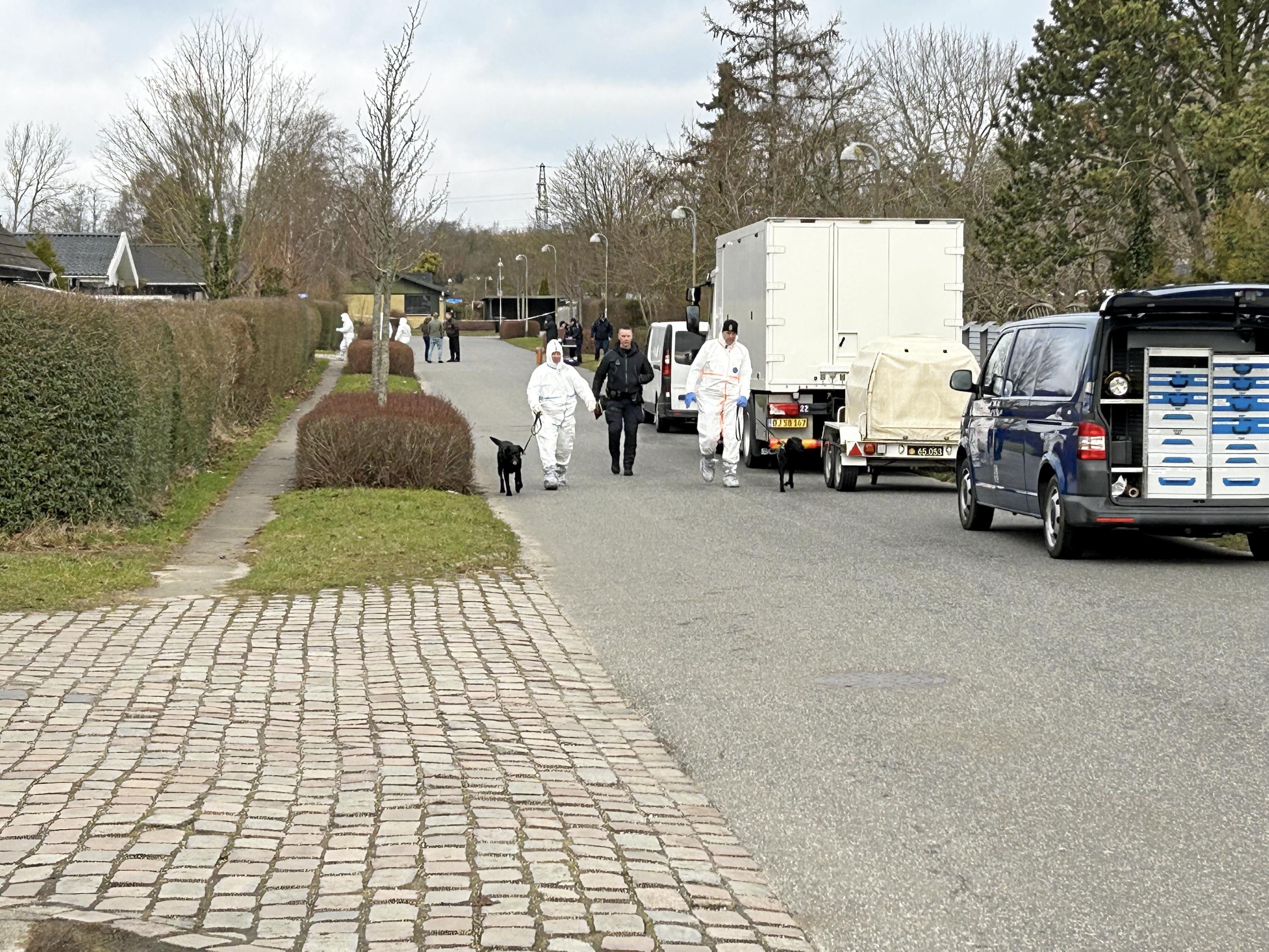 Der var en eksplosion i et villakvarter tirsdag morgen den 4. marts.