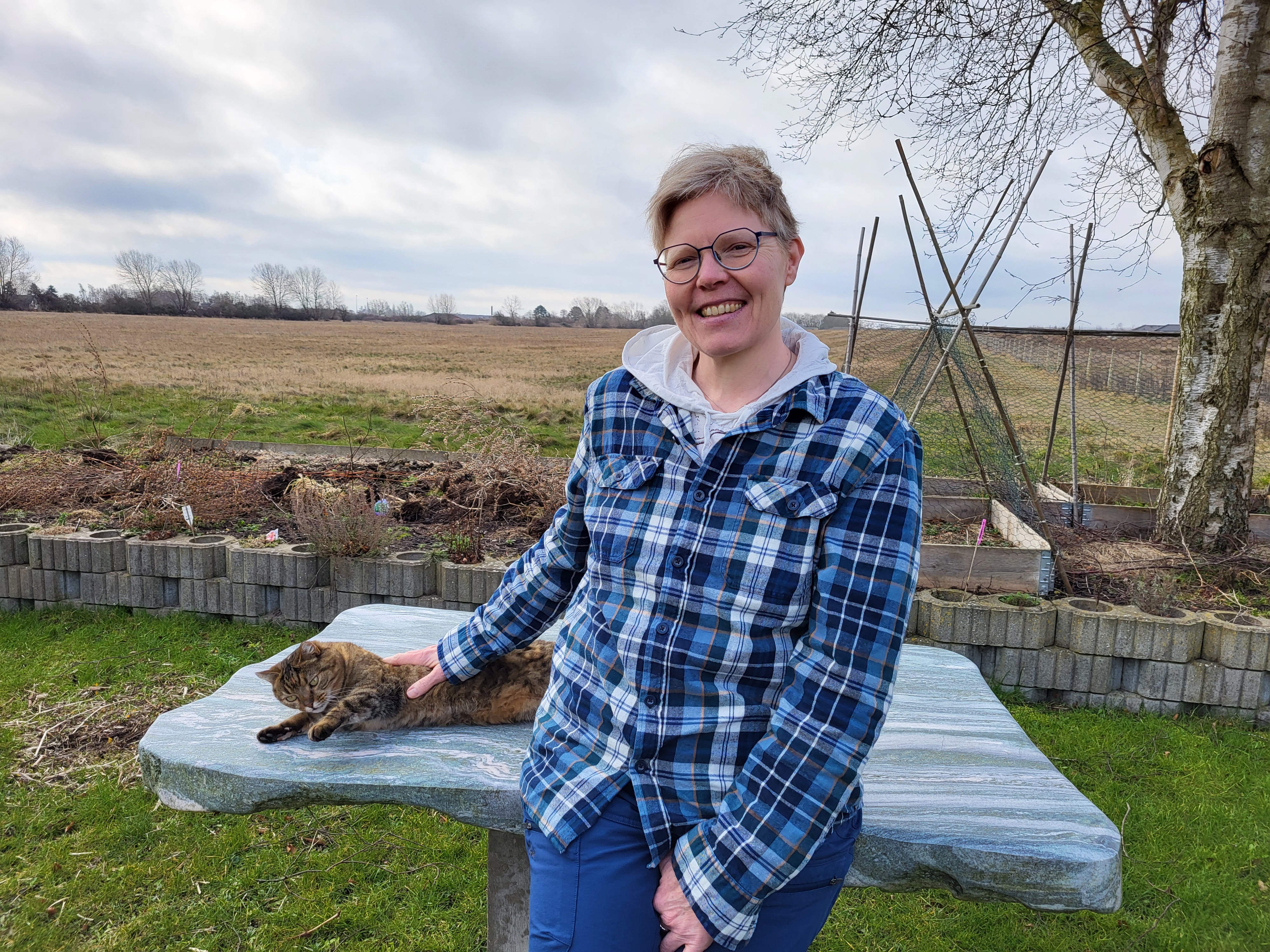 Forfatter Anne-Pia Jørgensen fra Strøby Egede. Hun har nu udgivet ni romaner, der alle kan lånes på biblioteket.