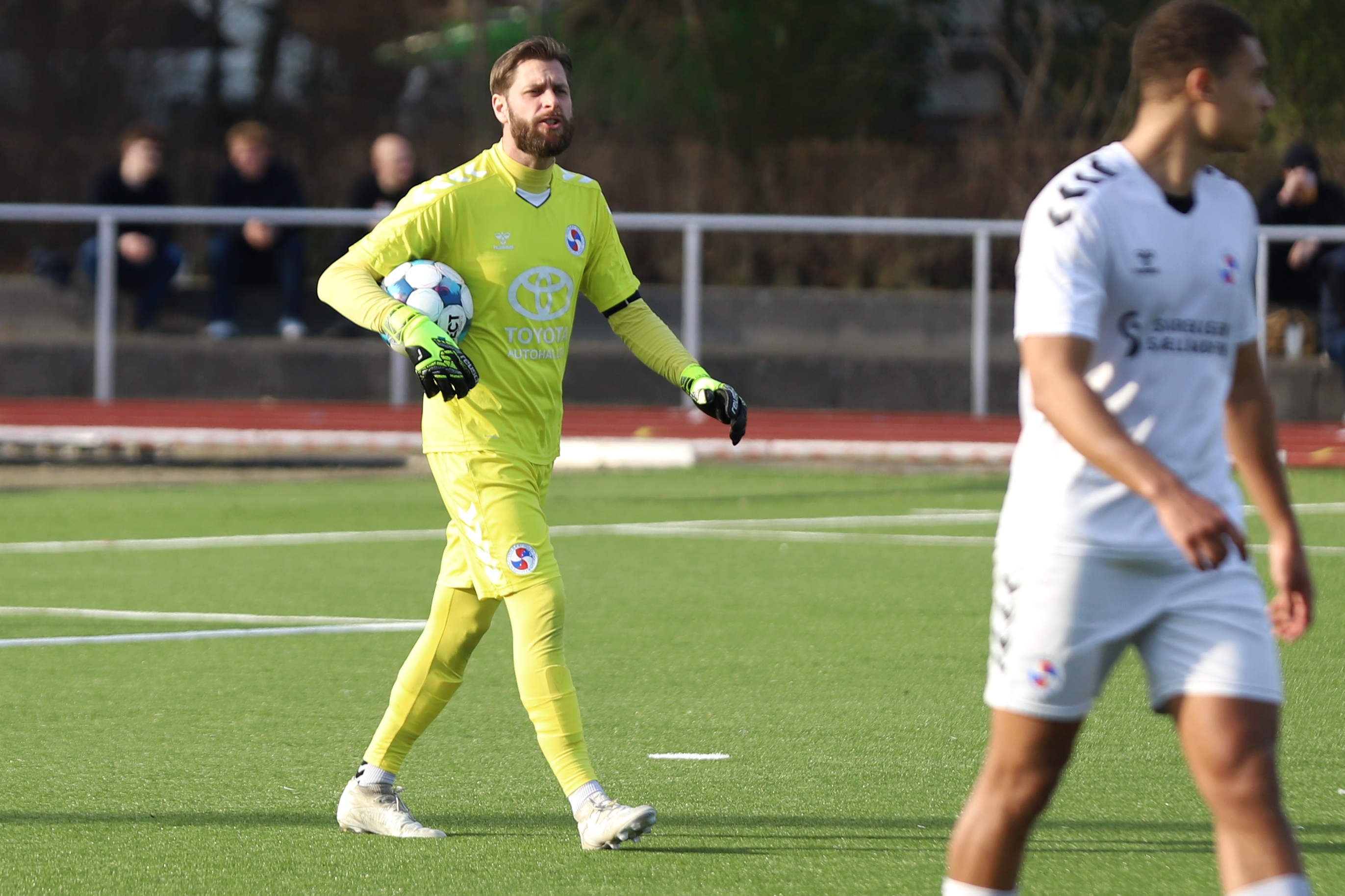 Holbæk-keeper Sebastian Olsen har kontraktudløb til sommer.