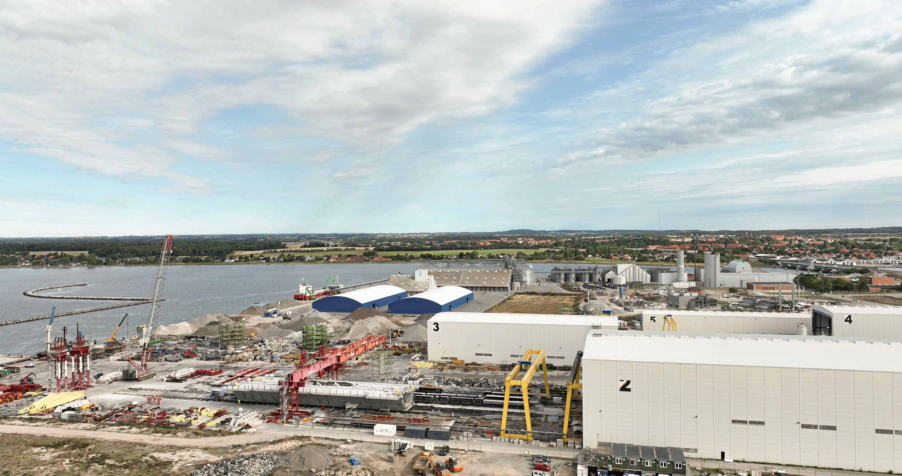 Dem er bare vokset og vokset gennem årene. Havnen på Masnedø spiller en stadig større rolle, men væksten skal ikke skabes ved at stjæle fra andre, lyder meldingen.