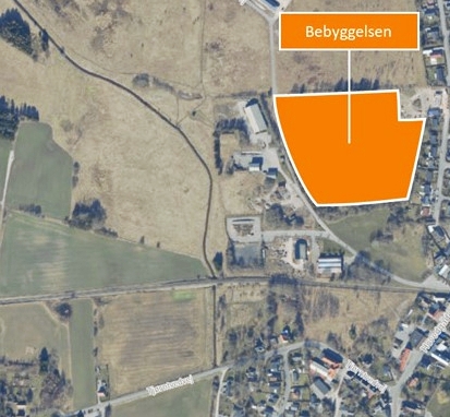 Her ses rækkehusenes beliggenhed i byen. - Kronhusene Her ses rækkehusenes beliggenhed i byen.