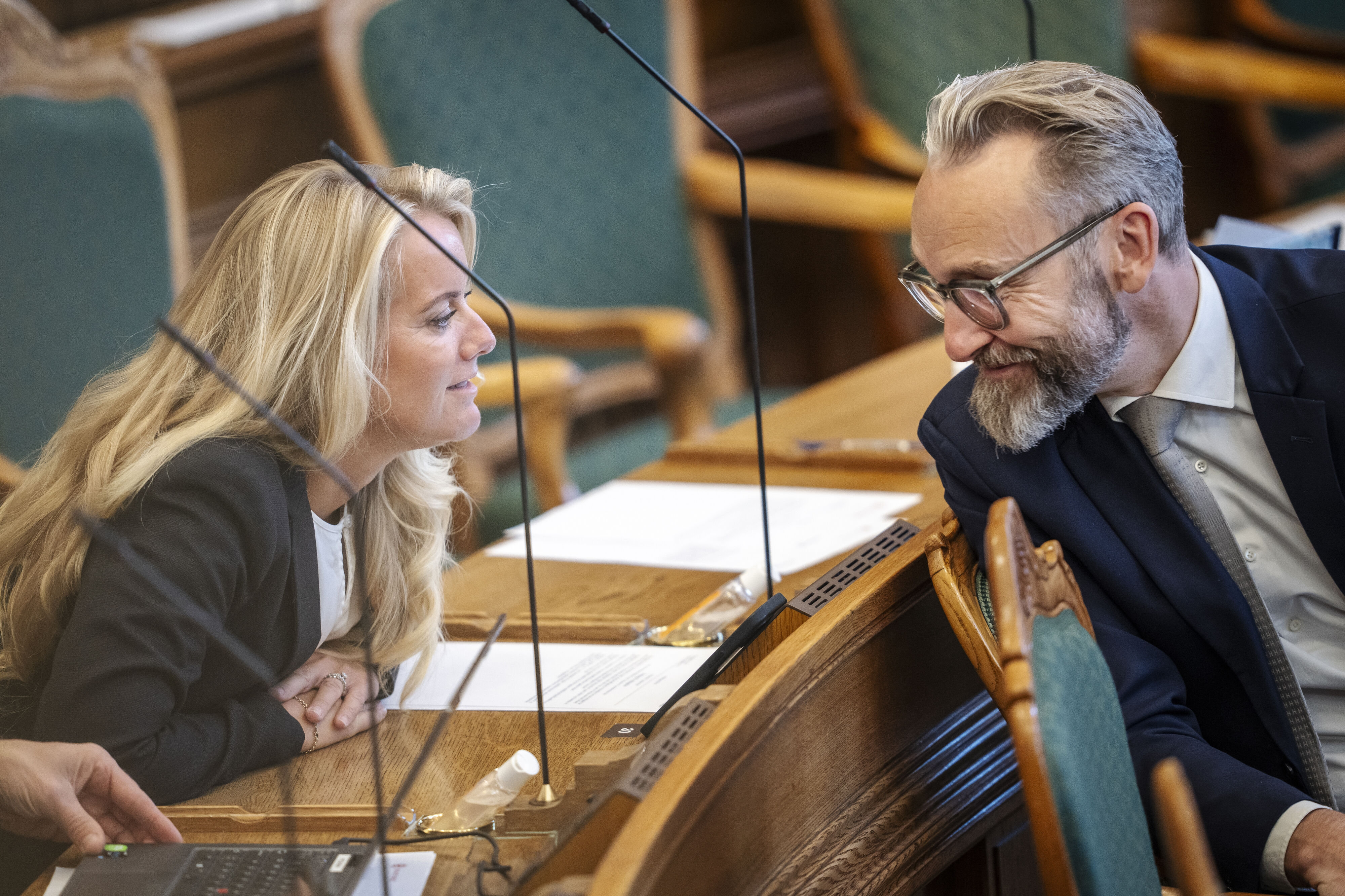 Pernille Vermund bliver medlem af ledelsen sammen med blandt andre Ole Birk Olesen. (Arkivfoto).