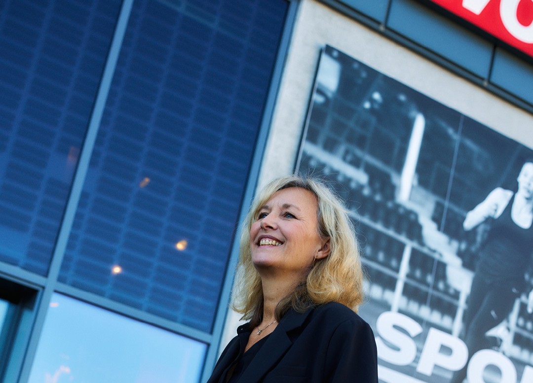 Dorthe Bloch er landschef for Sports World og Sportsmaster i Danmark og glæder sig gevaldigt til at kunne åbne en Sports World-butik i Frederikssund.