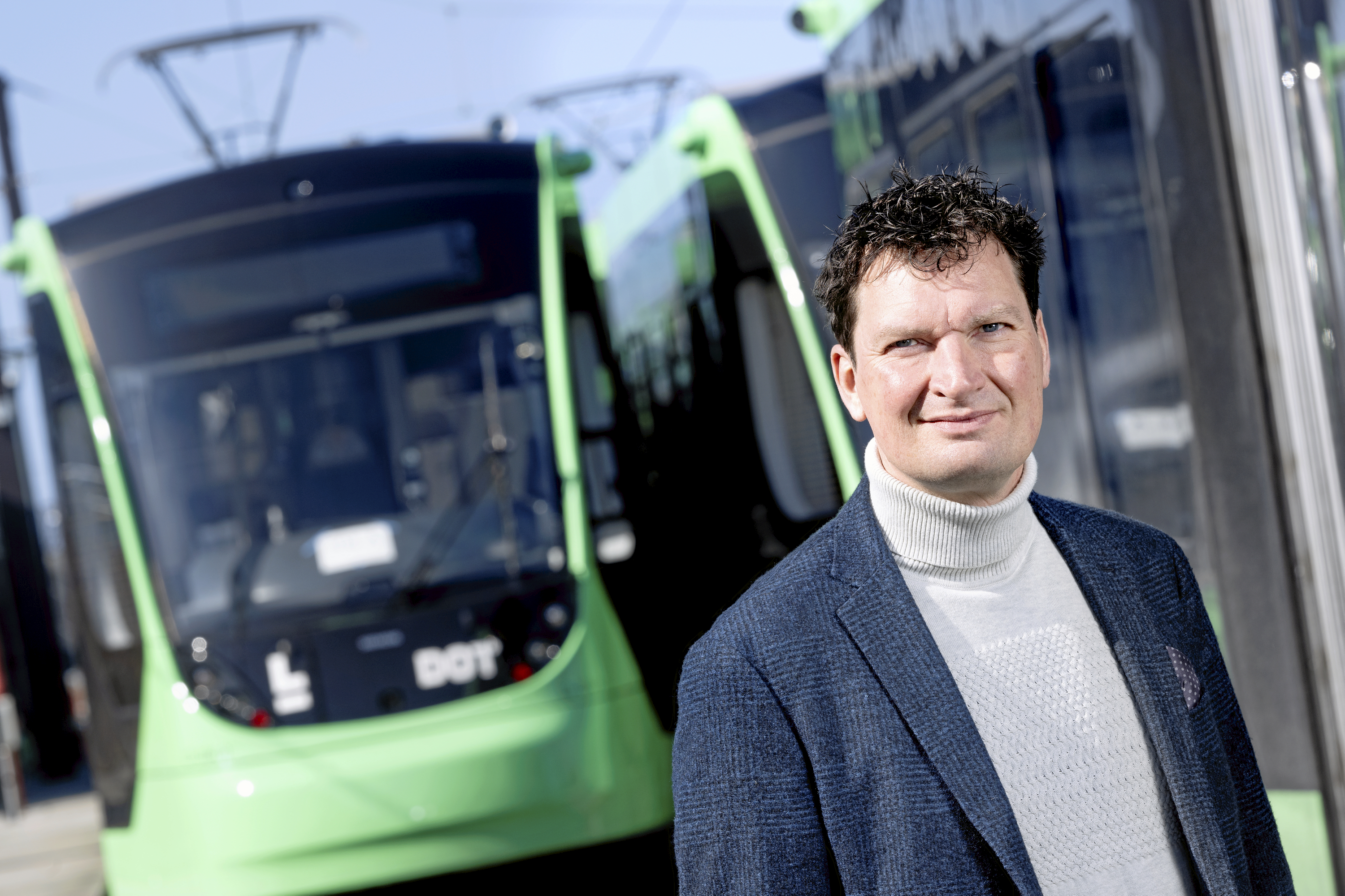 Jeg er enormt glad for, at testkørslerne er begyndt, siger Henrik Rasmussen.