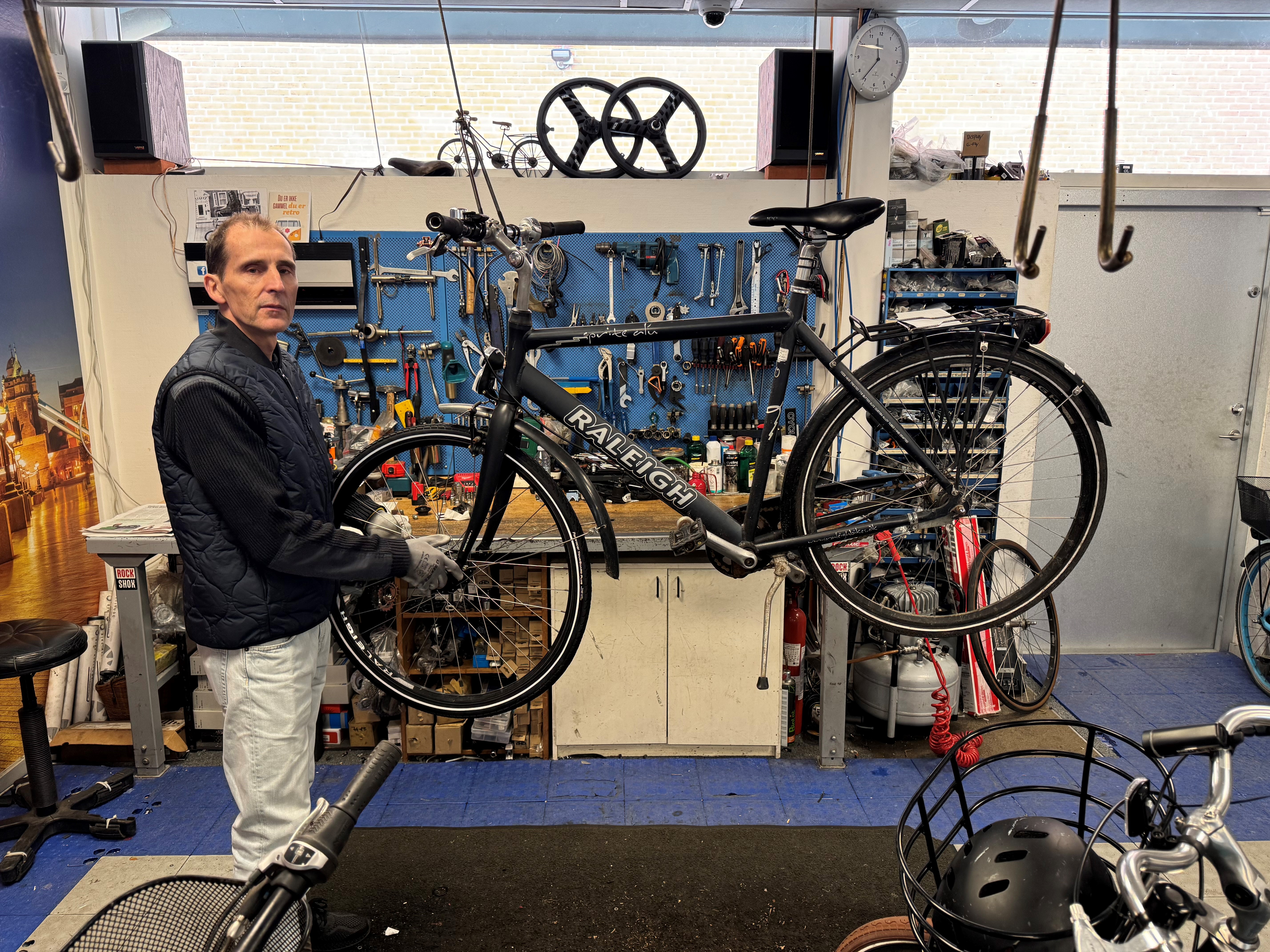 Thomas Iversen lukker Cycle In i midtbycentret for at prøve noget andet.