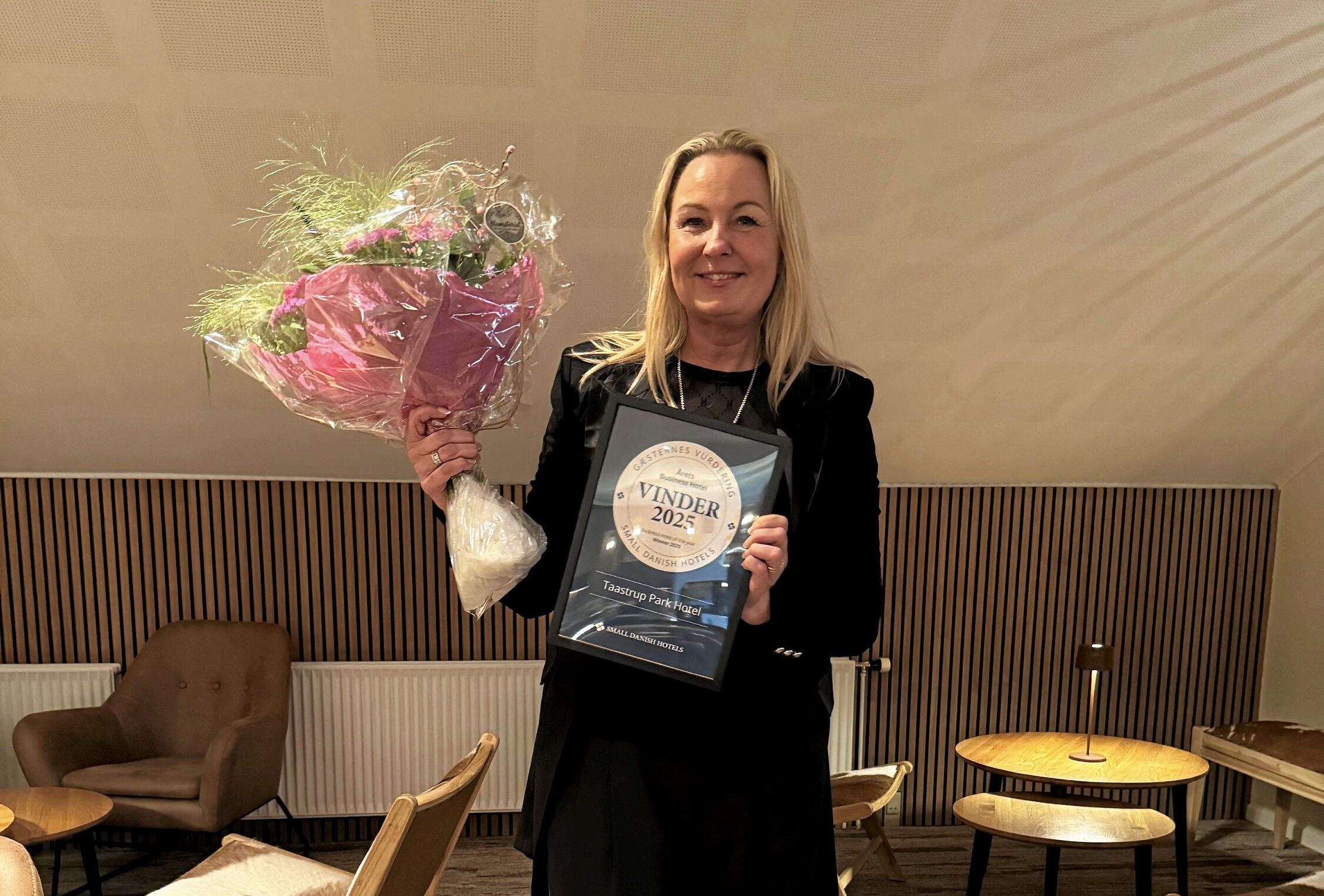 Heidi Vestergaard ejer hotellet, der nu kan kalde sig landets bedste af sin slags.