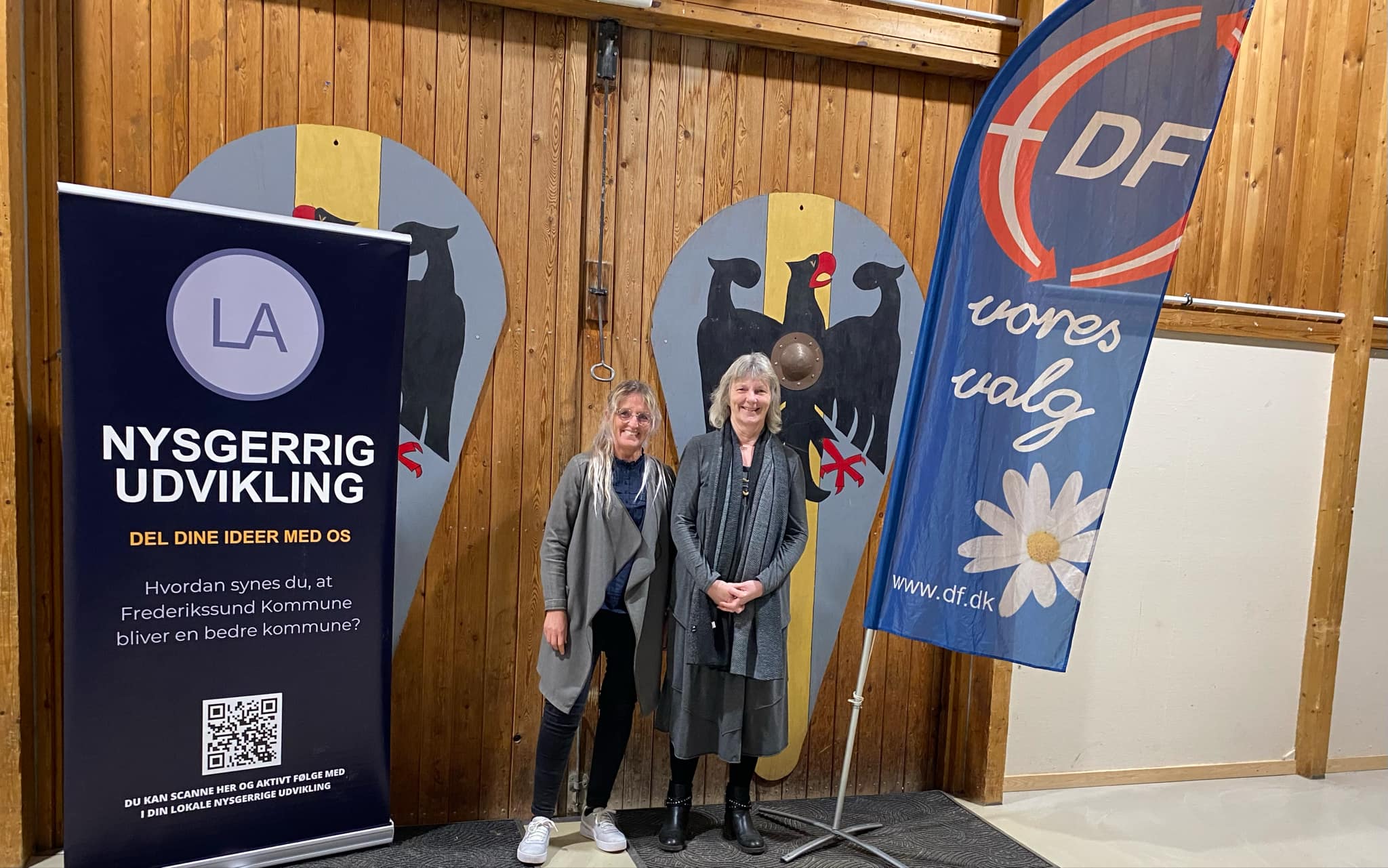 Charlotte Drue (LA) og Inge Messerschmidt (DF).