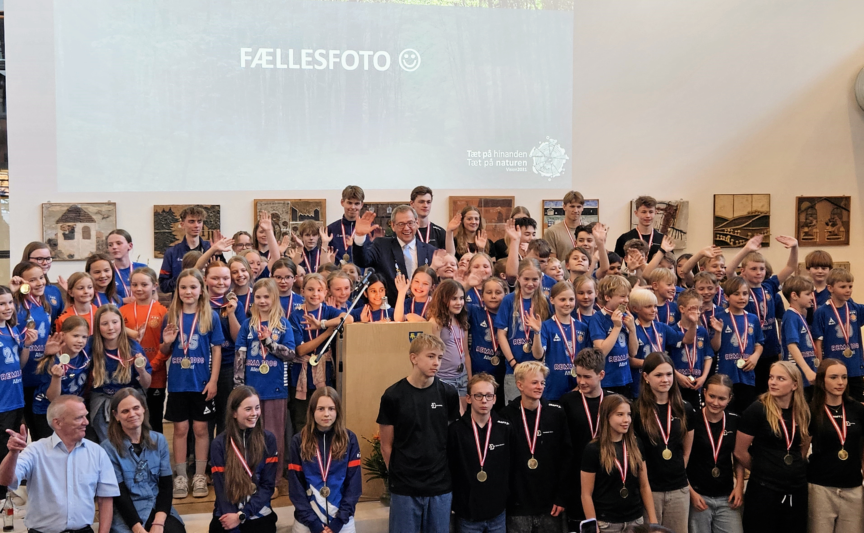 Sportsudøvere og frivillige er blevet hyldet for deres indsats i 2024.