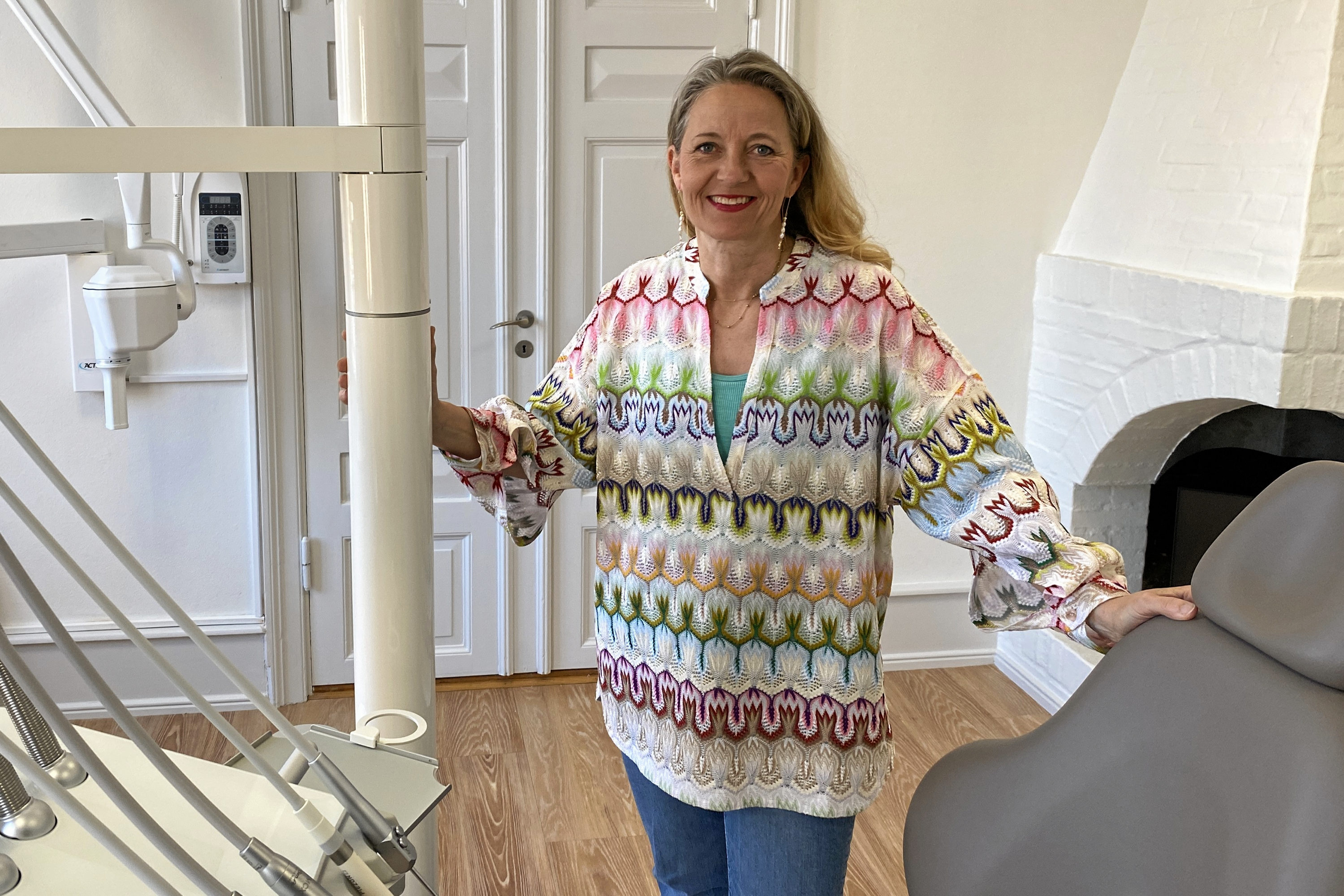 Camilla Amtoft åbner en speciel tandlægeklinik i Roskilde.