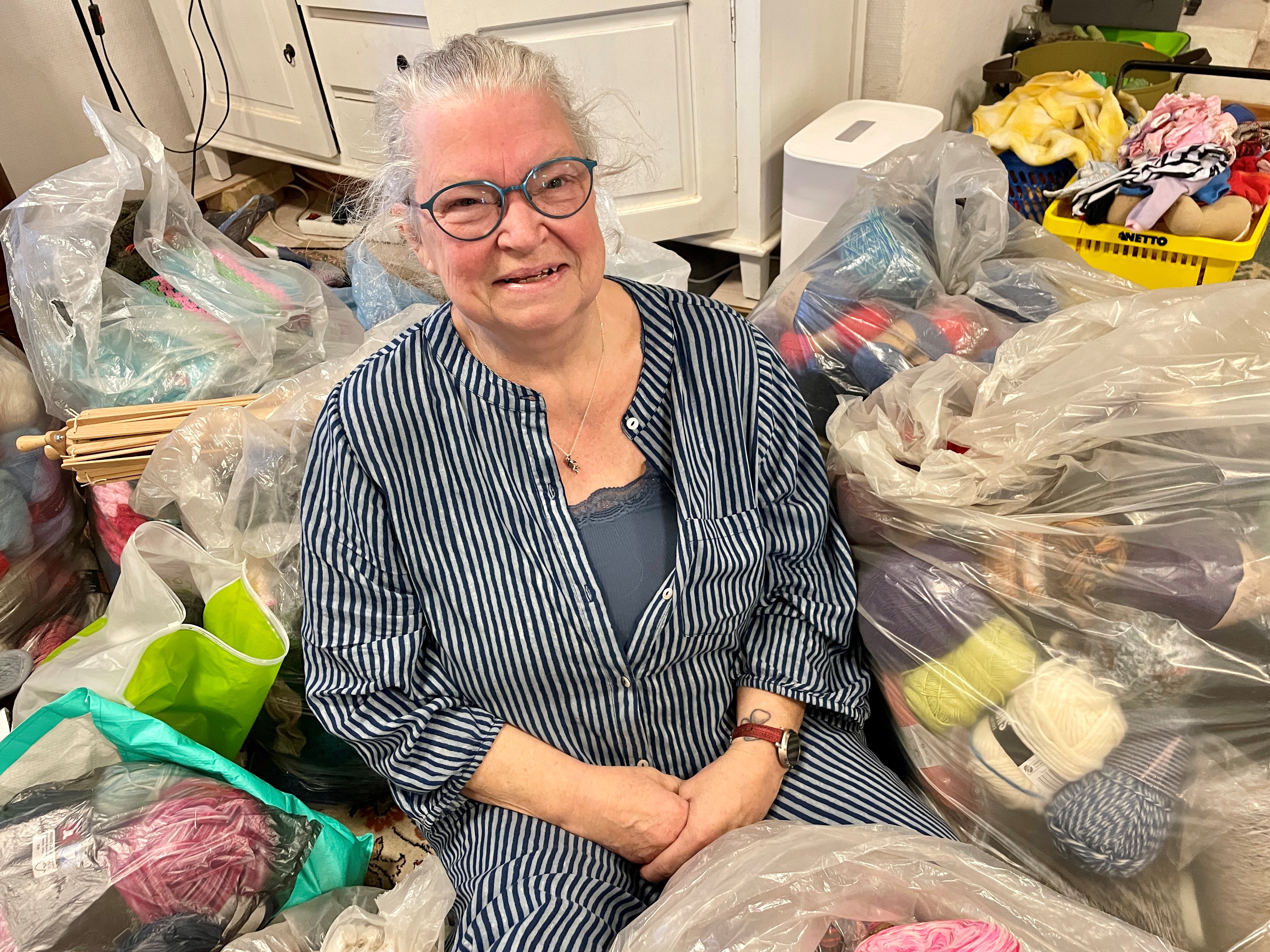 Gitte Nielsen samler ind til Ukraine