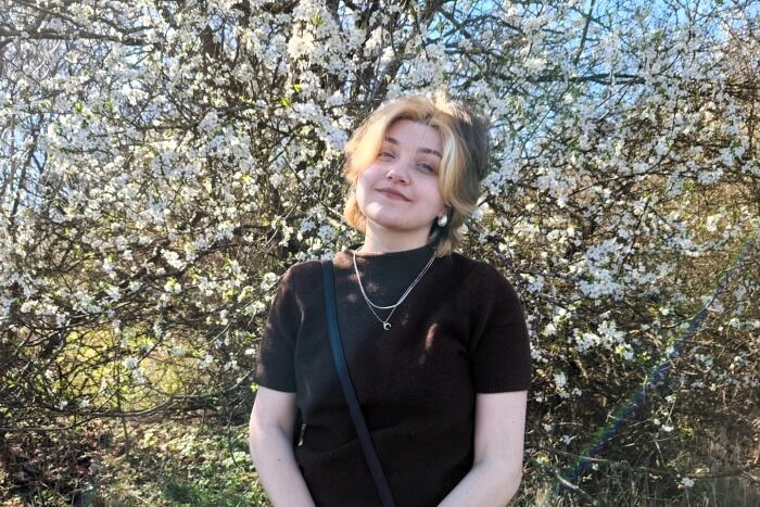 Anastasiia Didenko fra Kriviy Rih har boet i Ukrainehuset siden vinteren 2022.