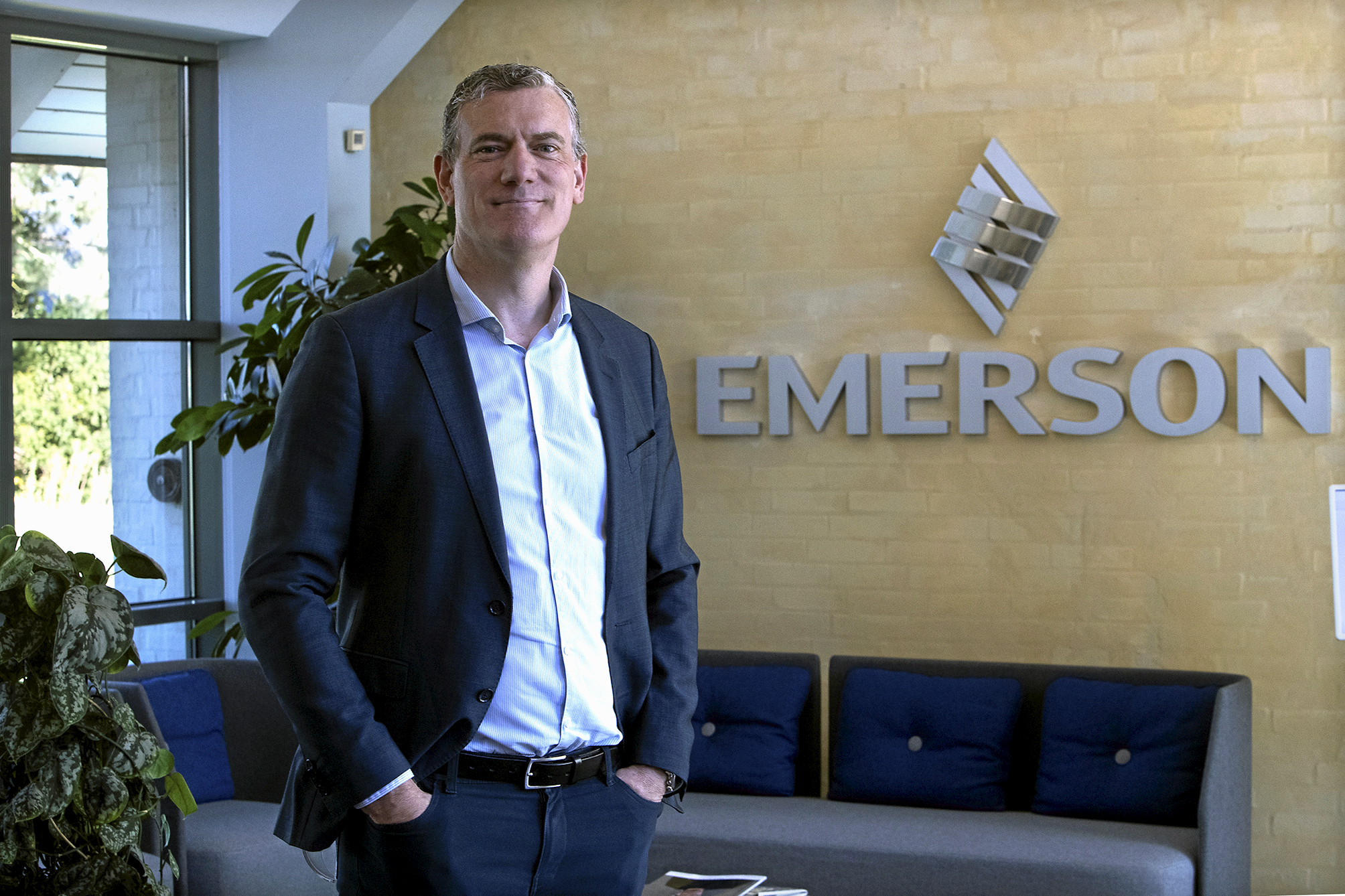 Kim Rønn er ny administrerende direktør i Emerson.