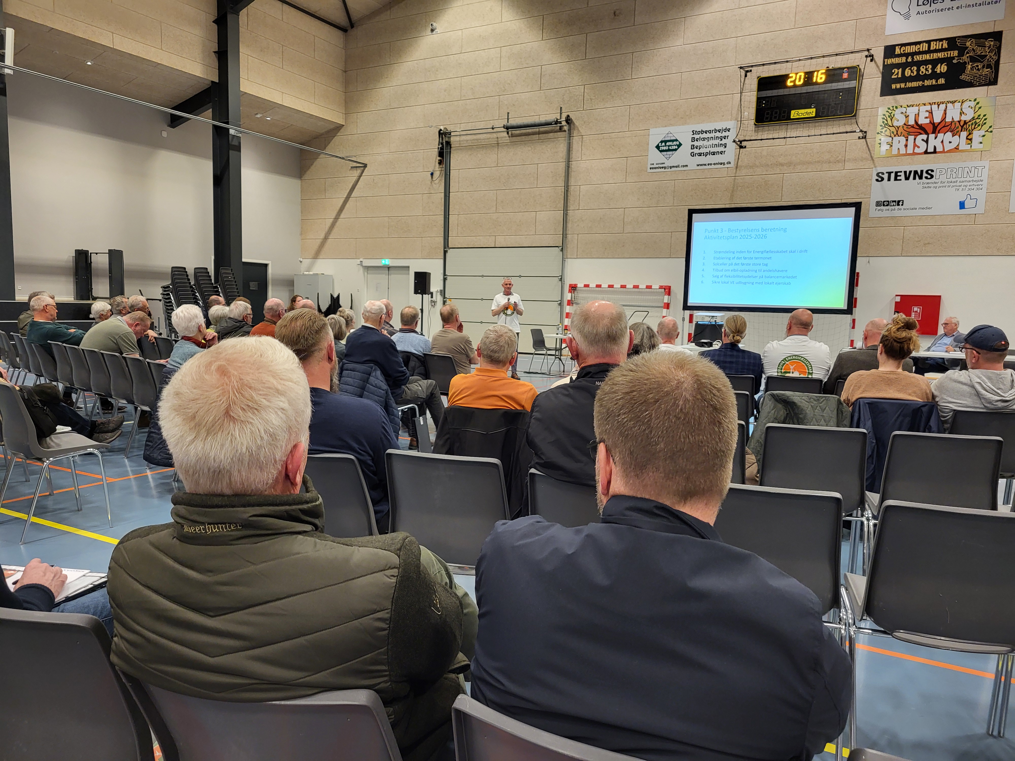 Sydstevns Energifællesskab holdt generalforsamling torsdag den 10. april.