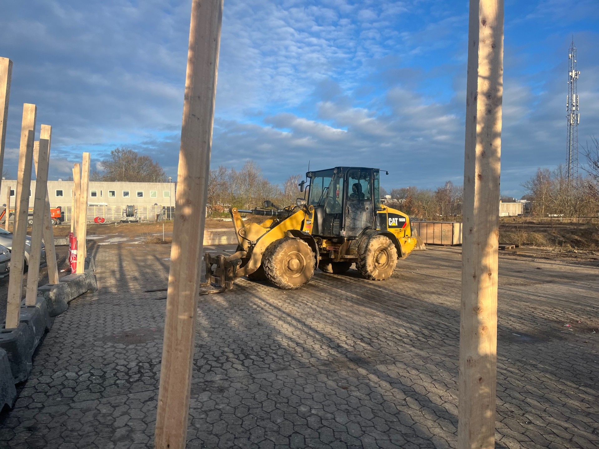 Prognosen er blandt andet baseret på det byggeprojekter, som er blevet politisk godkendt de senere år. Her ses det igangværende byggeri på den gamle småkagefabriks grund på Fredericiavej, hvor der er ved at blive opført 167 nye private lejeboliger.