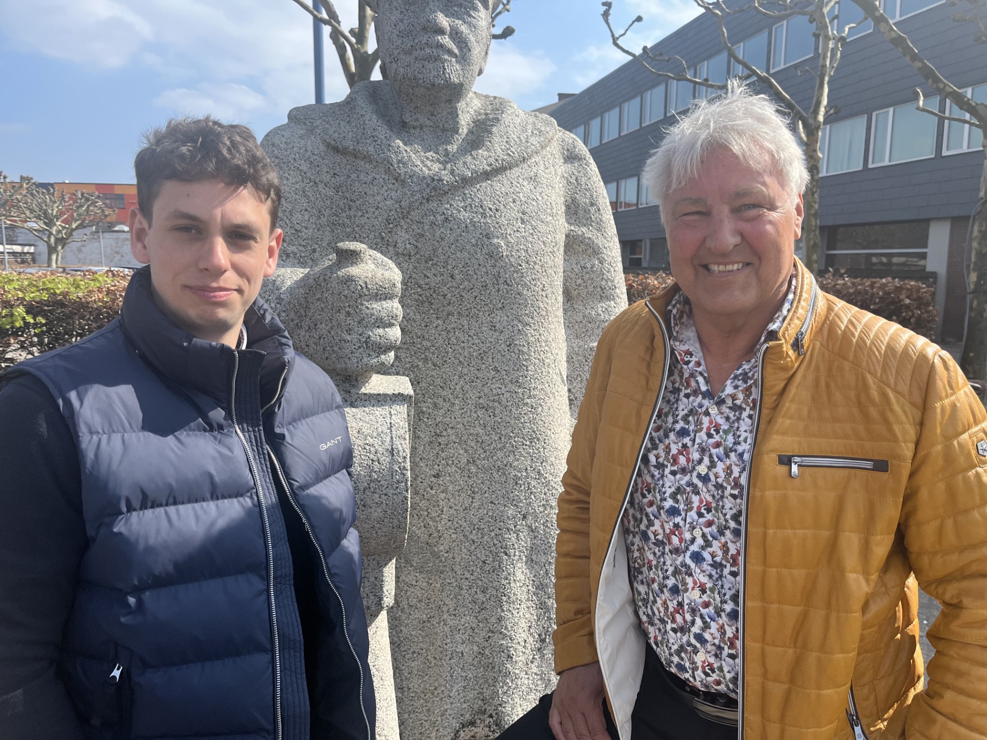 Sebastian Andersen (til venstre) og Troels Christensen er nye kandidater på Storebæltsllisten.