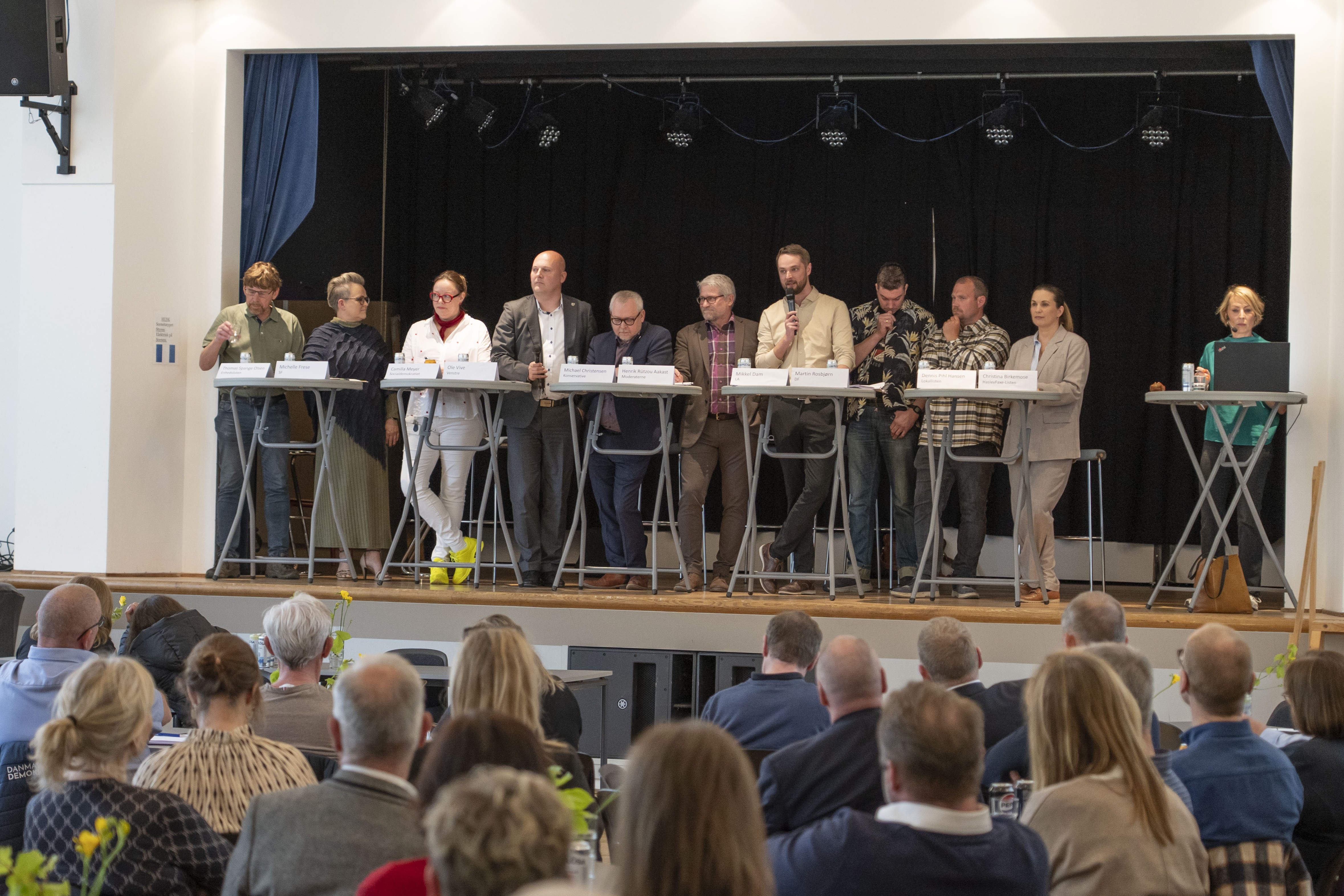 Torsdag aften var der inviteret til erhvervspolitisk topmøde i Kultunariet i Haslev.