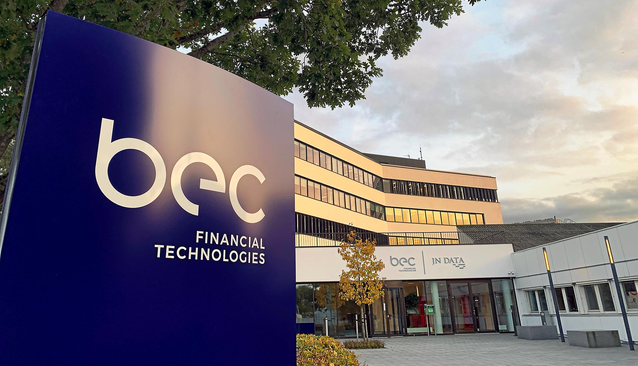 BEC Financial Technologies leverer it til en række pengeinstitutter.