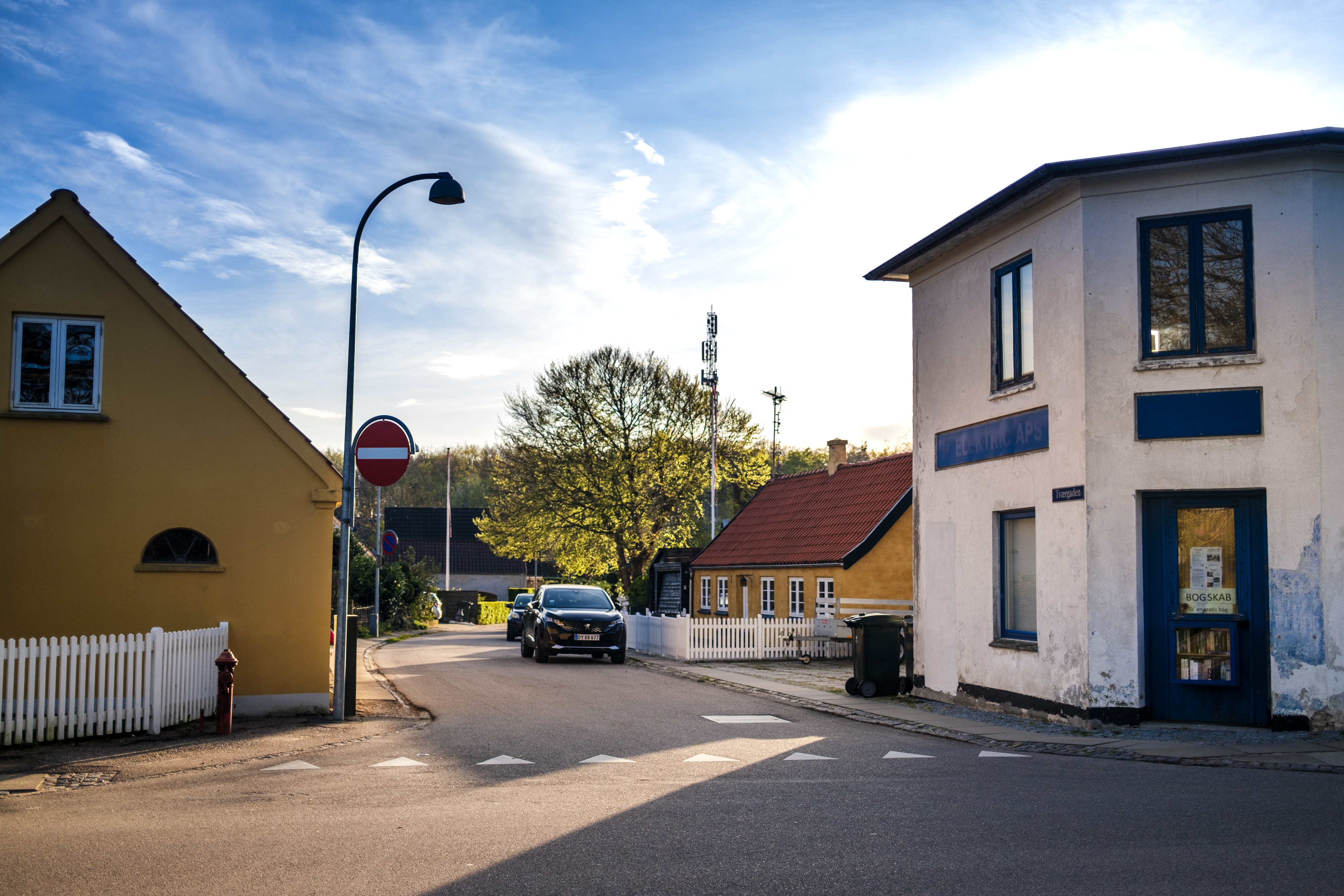 På dette hjørne døde en ung mand på morgenen for Danmarks befrielse.