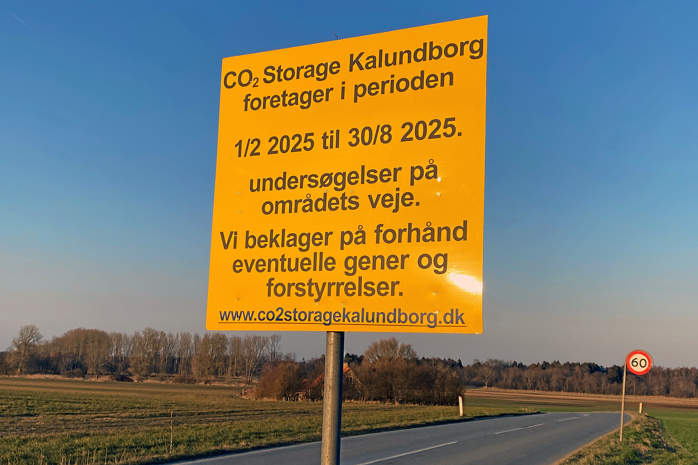 CO2 Storage har i mere end et år foretaget forskellige undersøgelser, som skal vise, om undergrunden er egnet til oplagring af CO2. Formålet med de kommende undersøgelser af dyre- og planteliv er at undersøge mulighederne for at etablere en rørledning, der kan transportere CO2 fra Kalundborg Havn til et muligt lager.