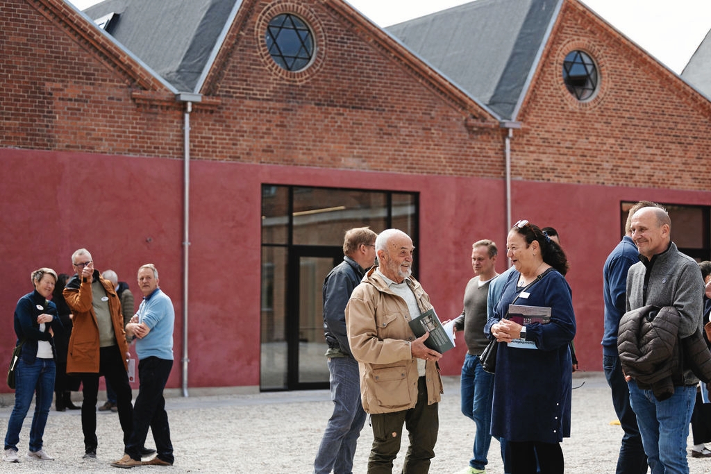 Undervejs har interessen for restaureringen af Støberihallerne været stor. - Realdania By & Byg Undervejs har interessen for restaureringen af Støberihallerne været stor.
