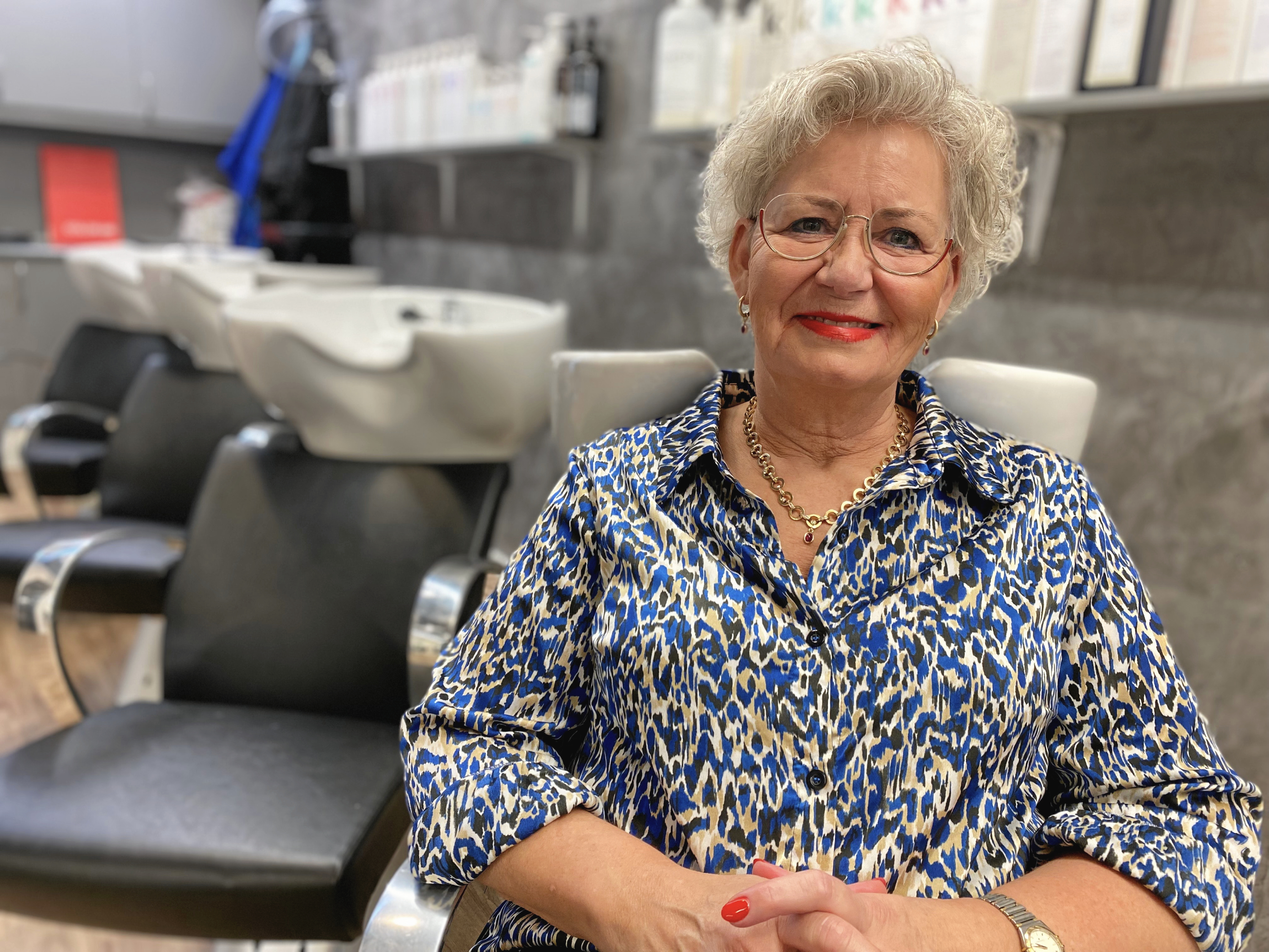 Karin Møbius, indehaver af Salon Unique, har været med alle 21 år i Ro's Torv