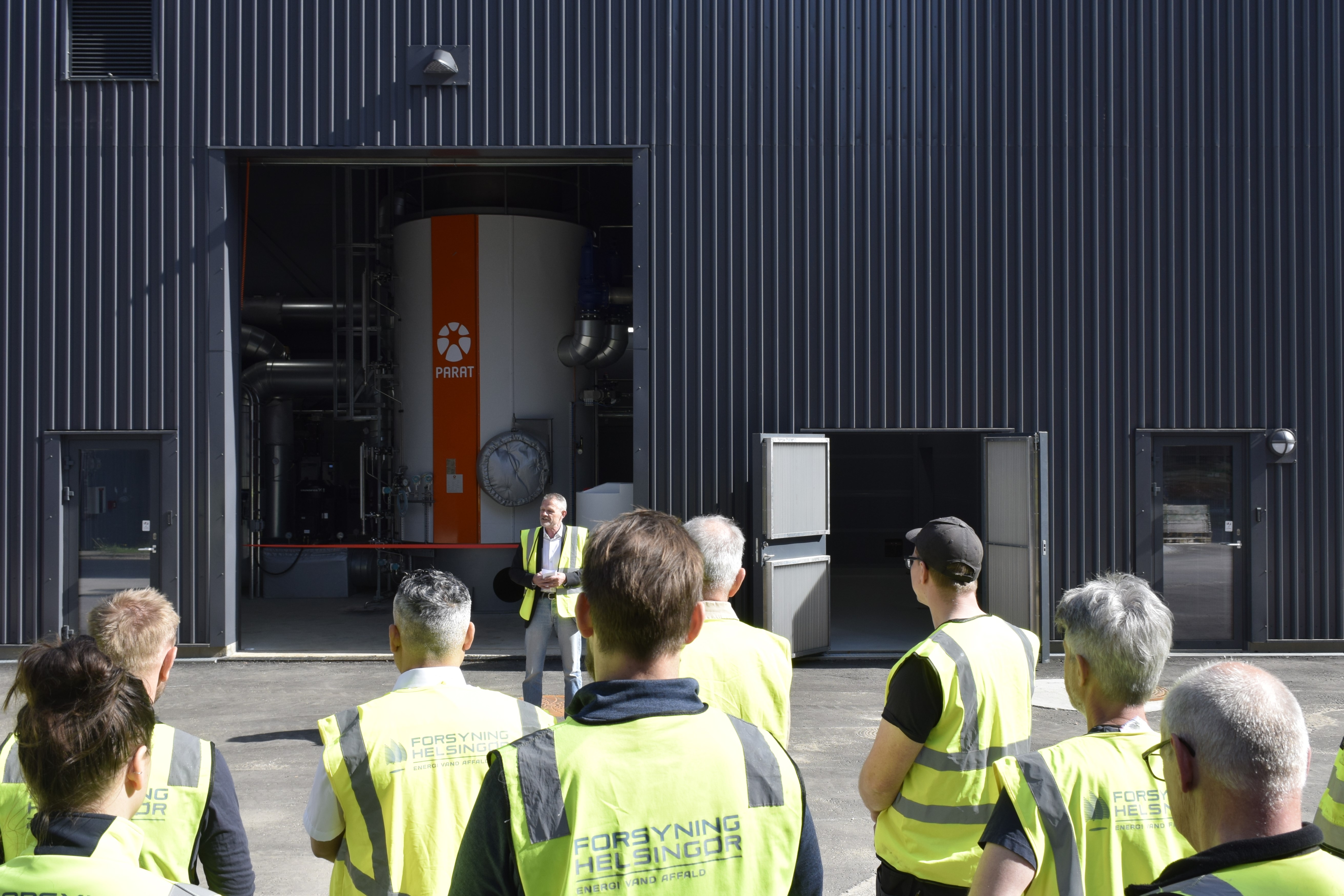 Forsyning Helsingør Kraftvarmeværk indviede tidligere i år en elkedel på Helsingør Kraftvarmeværk.
