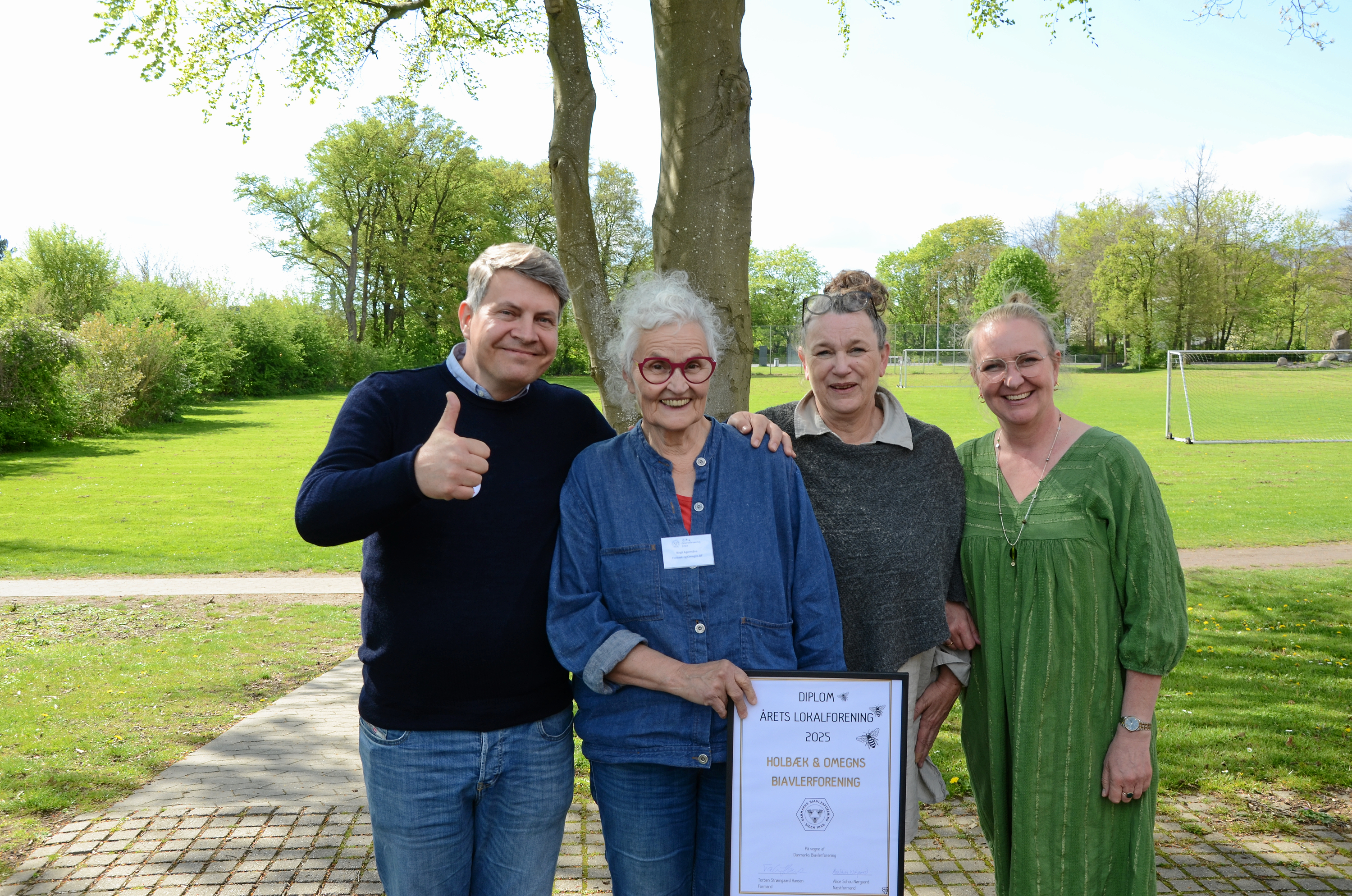 Holbæk og Omegns Biavlerforening er kåret som årets forening.