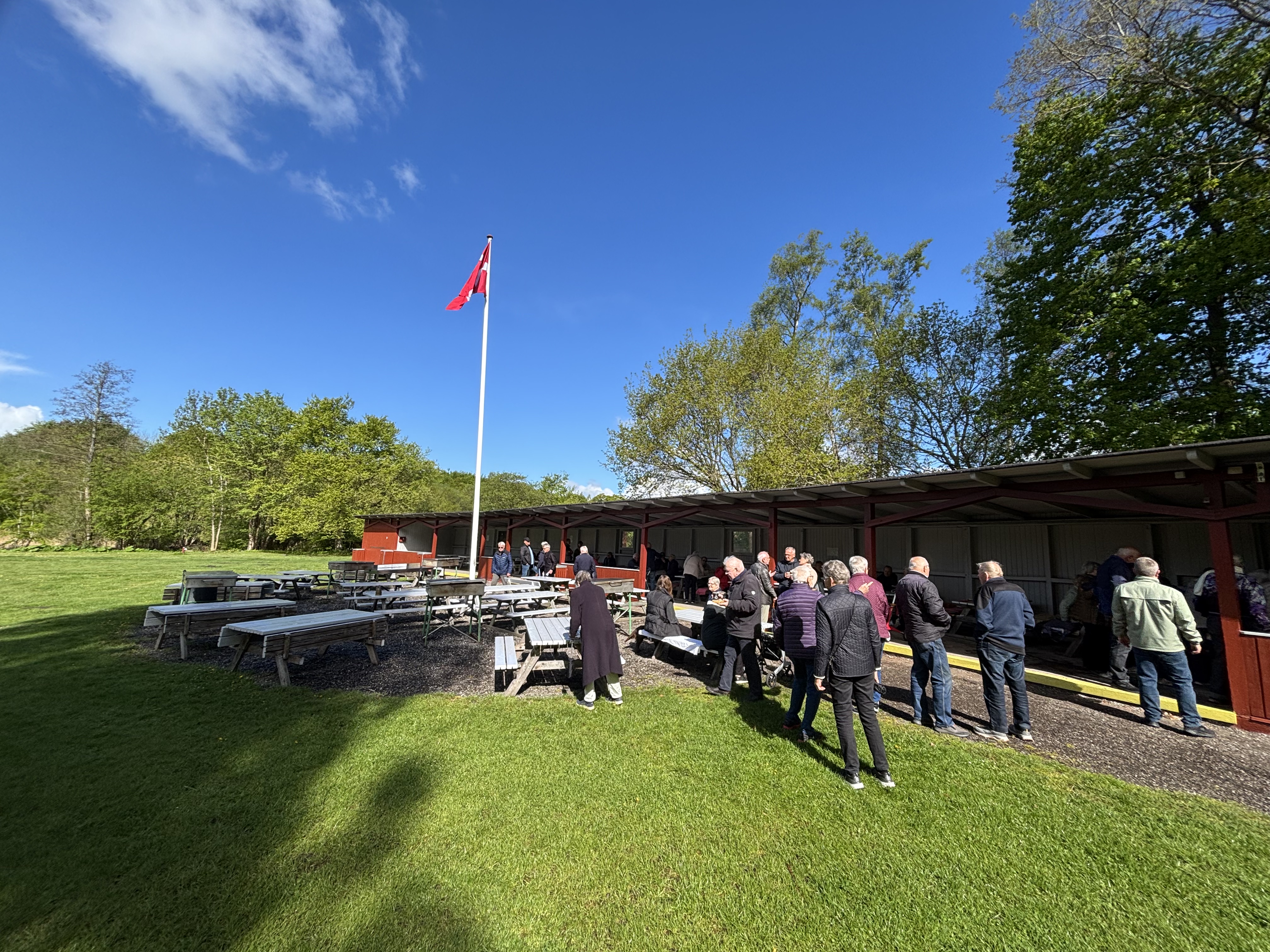 Standerhejsning 2025 i Solgårdsparken.