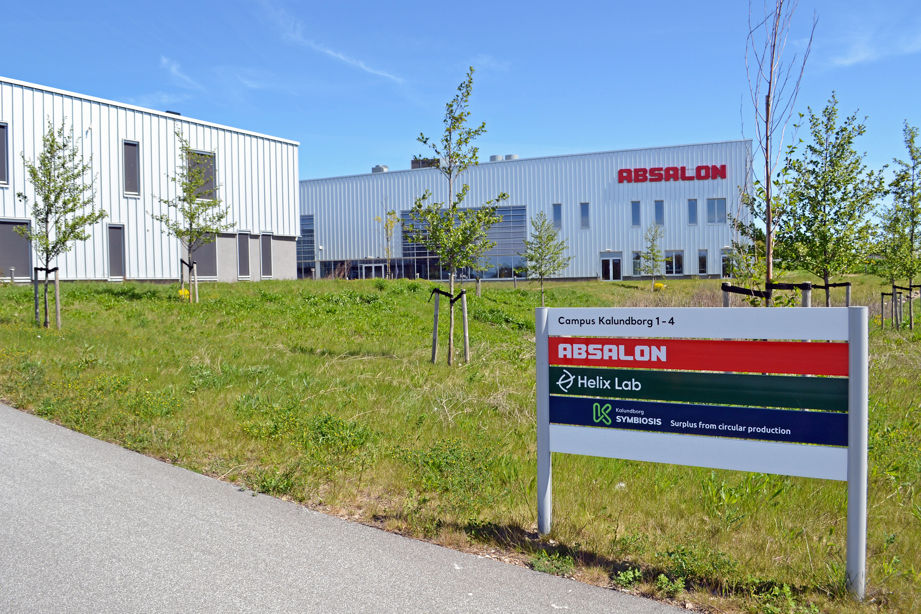 Det eksisterende Campus i Kalundborg. Der er planer om at bygge et nyt og væsentligt større Campus for 320 millioner kroner, der skal stå klar i 2028.