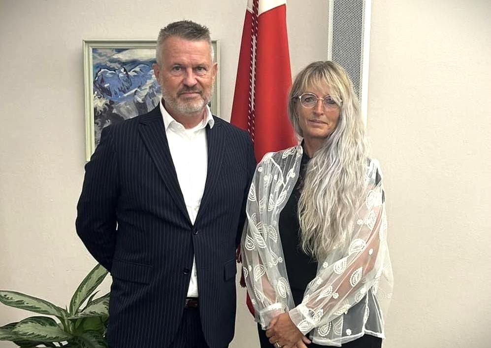 Michael Tøgersen og Charlotte Drue (LA).