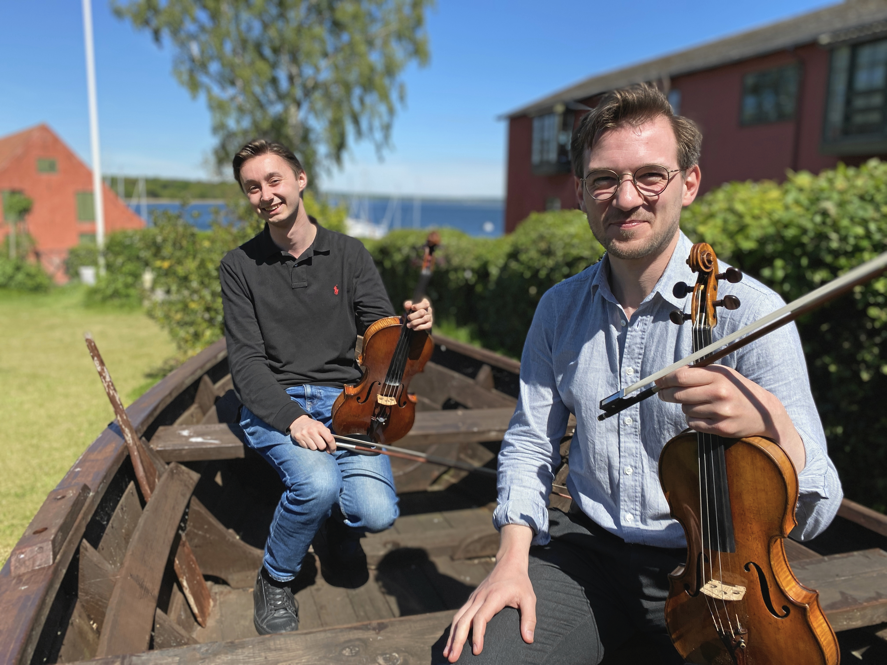 Michael Grolid og Peter Andreas Nielsen har fået en god idé - nu kommer folk fra hele verden for at bakke op.
