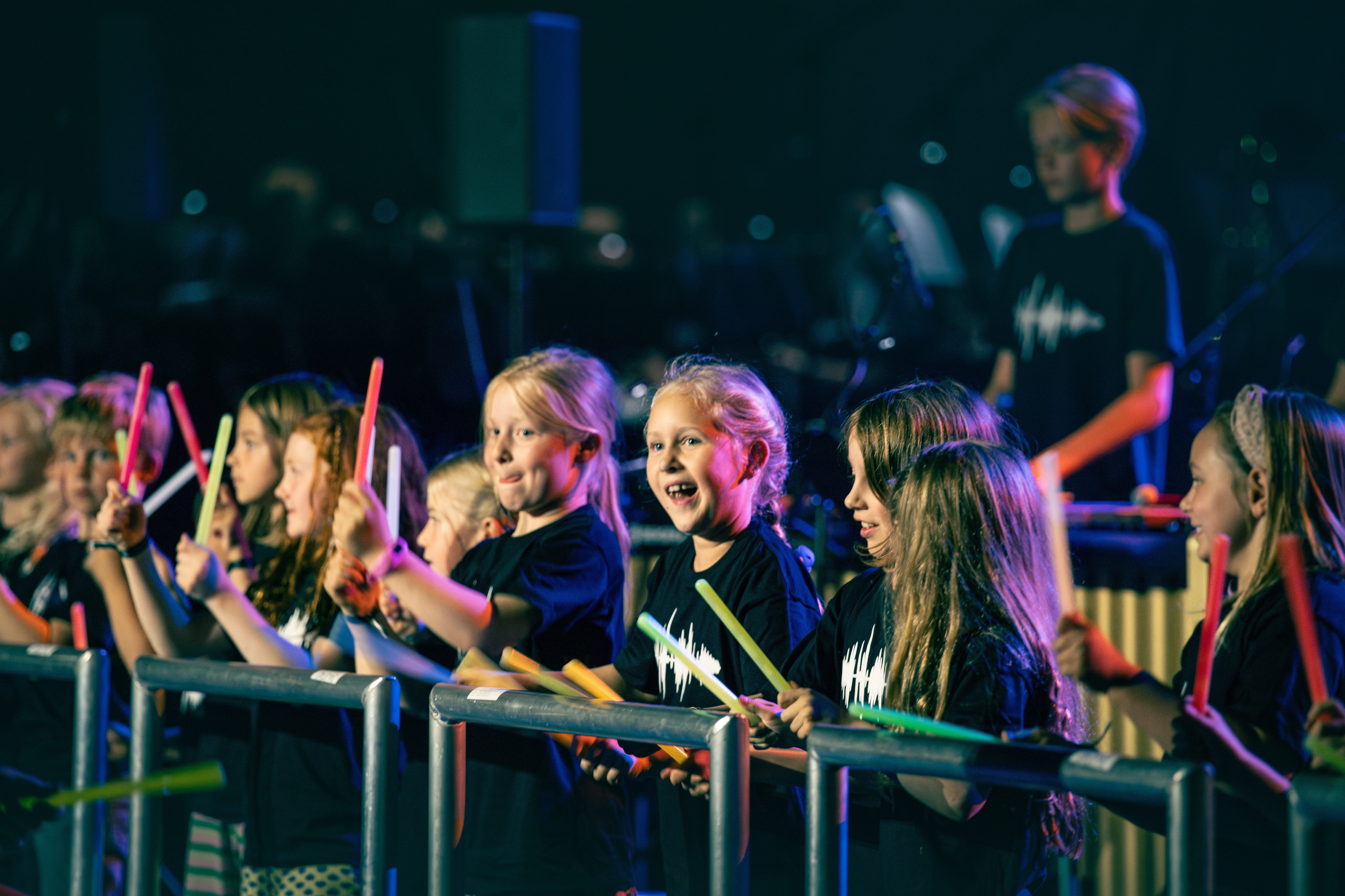 200 elever fra Lyngby-Taarbæk Musik- og Billedskole gav kæmpe jubilæumskoncerter.