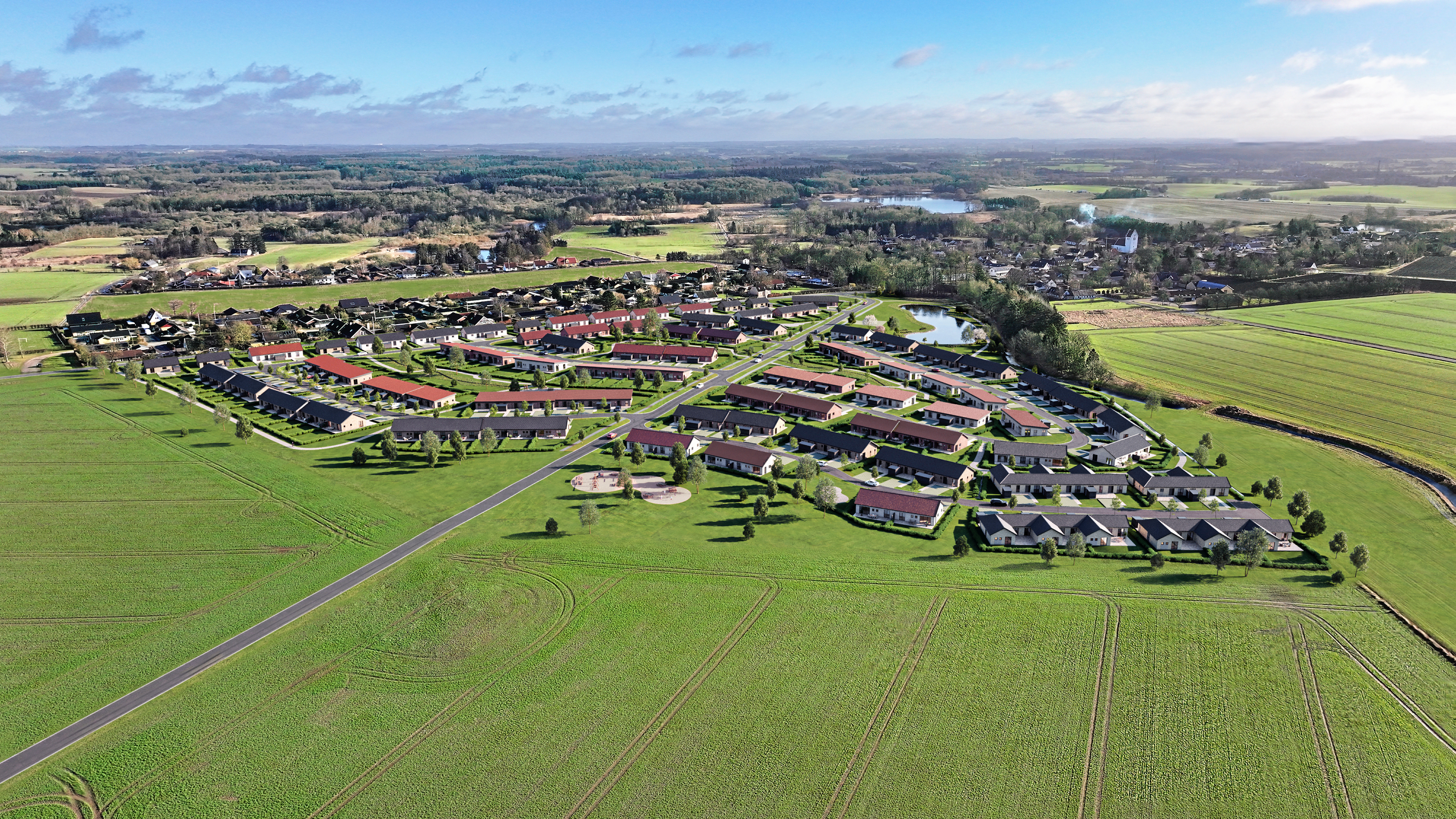 Boligområde Kirsebærvænget i Kværkeby, Ringsted