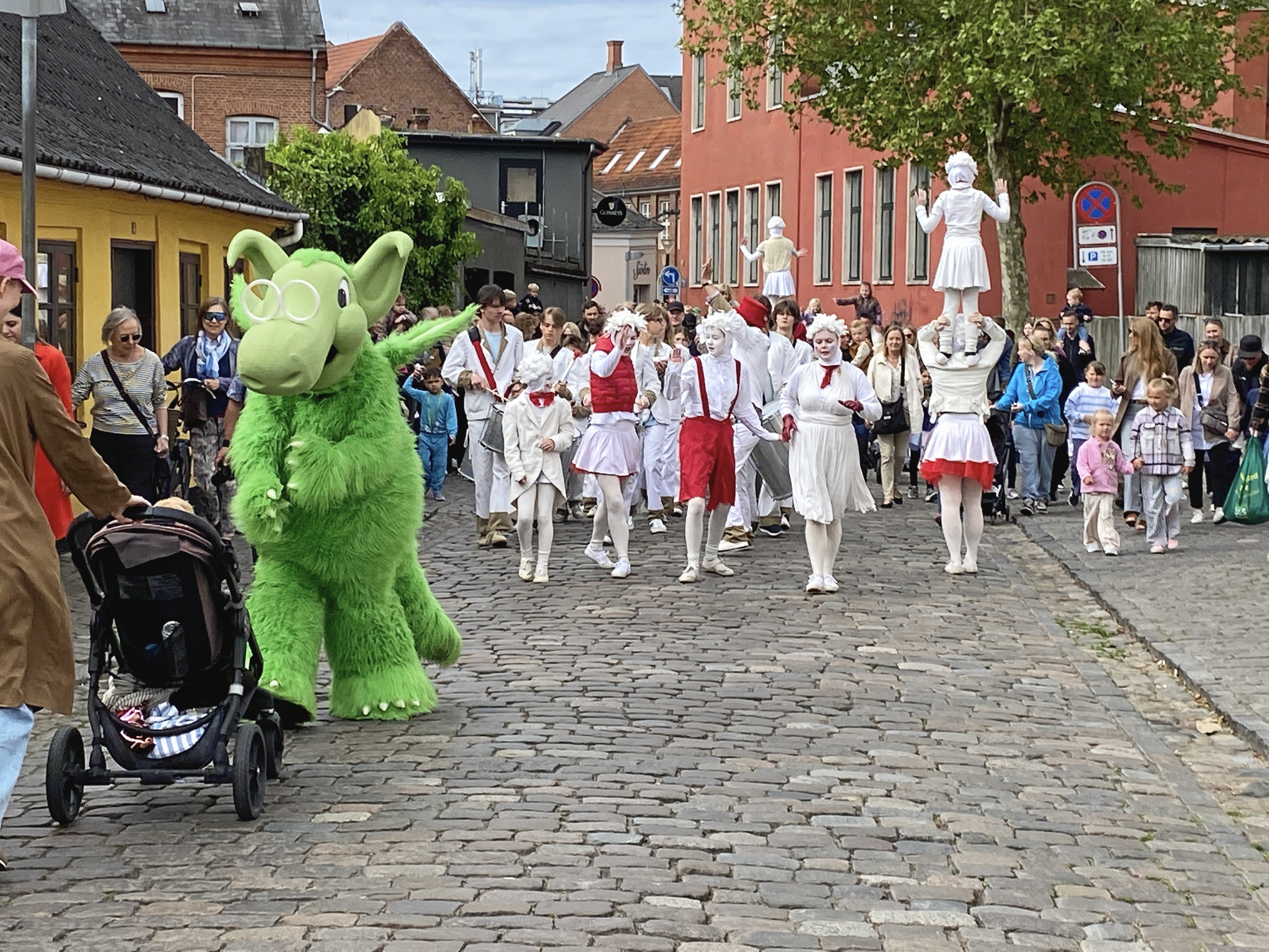 Sådan så det blandt andet ud ved Børnekulturfestival i 2025