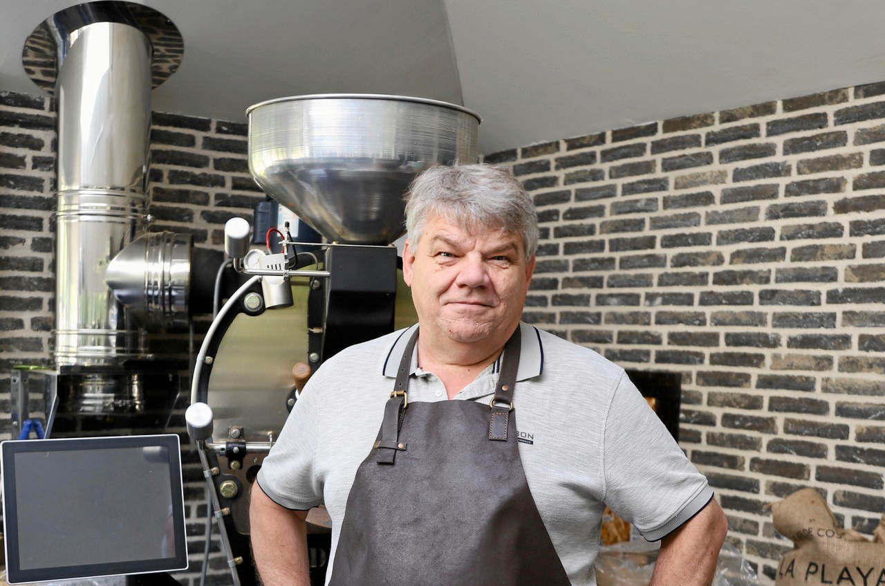 Kenneth Møller, ejer af Odsherred Kafferisteri, er klar til en hurtig opskalering, hvis efterspørgslen pludselig stiger.