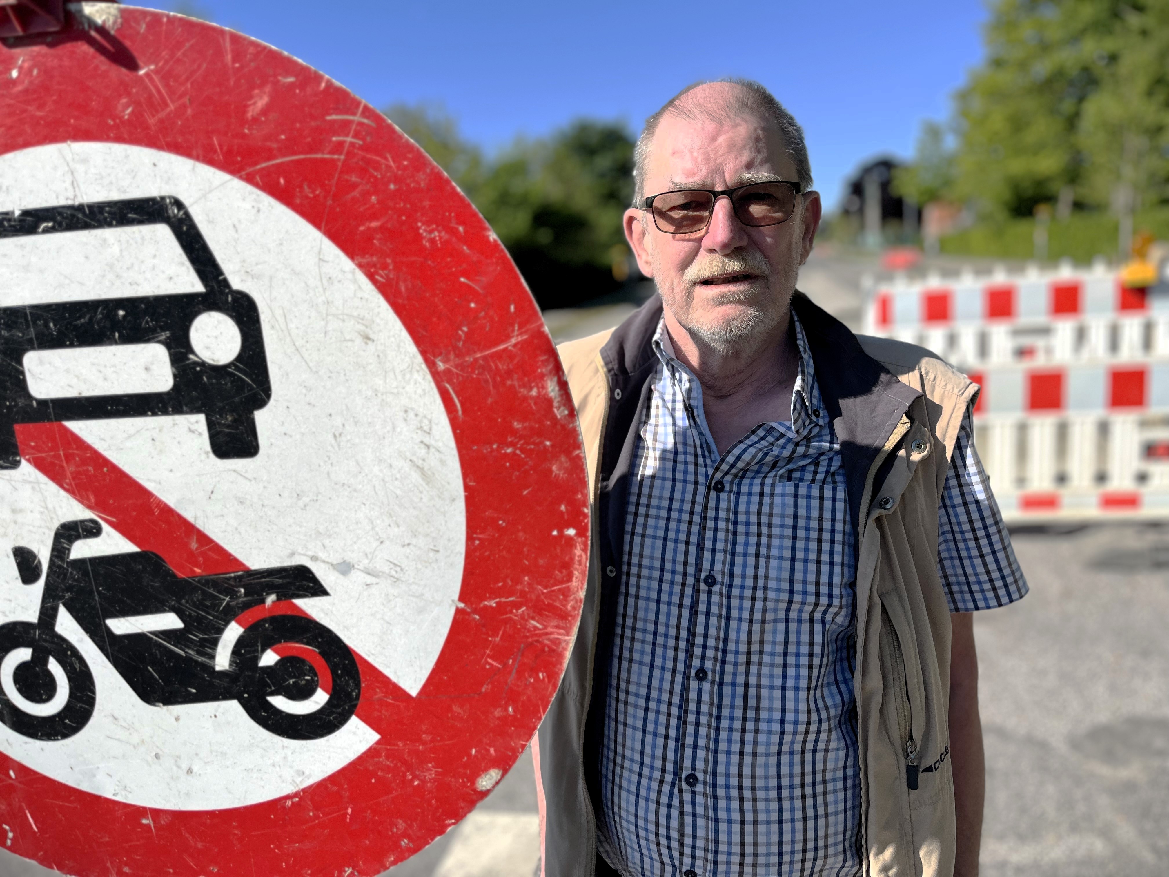 Frede Seigan har boet i Ringsted og nu Benløse i sammenlagt 48 år og aldrig oplevet noget lignende.