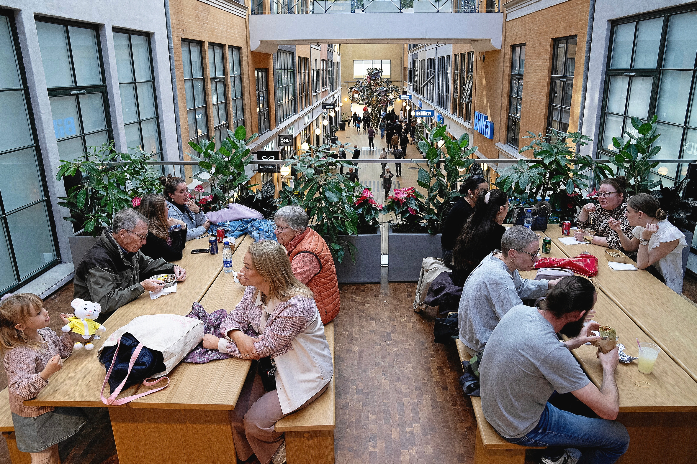 Aktiviteterne finder sted ved Balkonen Food Hall, street food-markedet i SlotsArkaderne. - Thomas Olsen (arkiv) Aktiviteterne finder sted ved Balkonen Food Hall, street food-markedet i SlotsArkaderne.