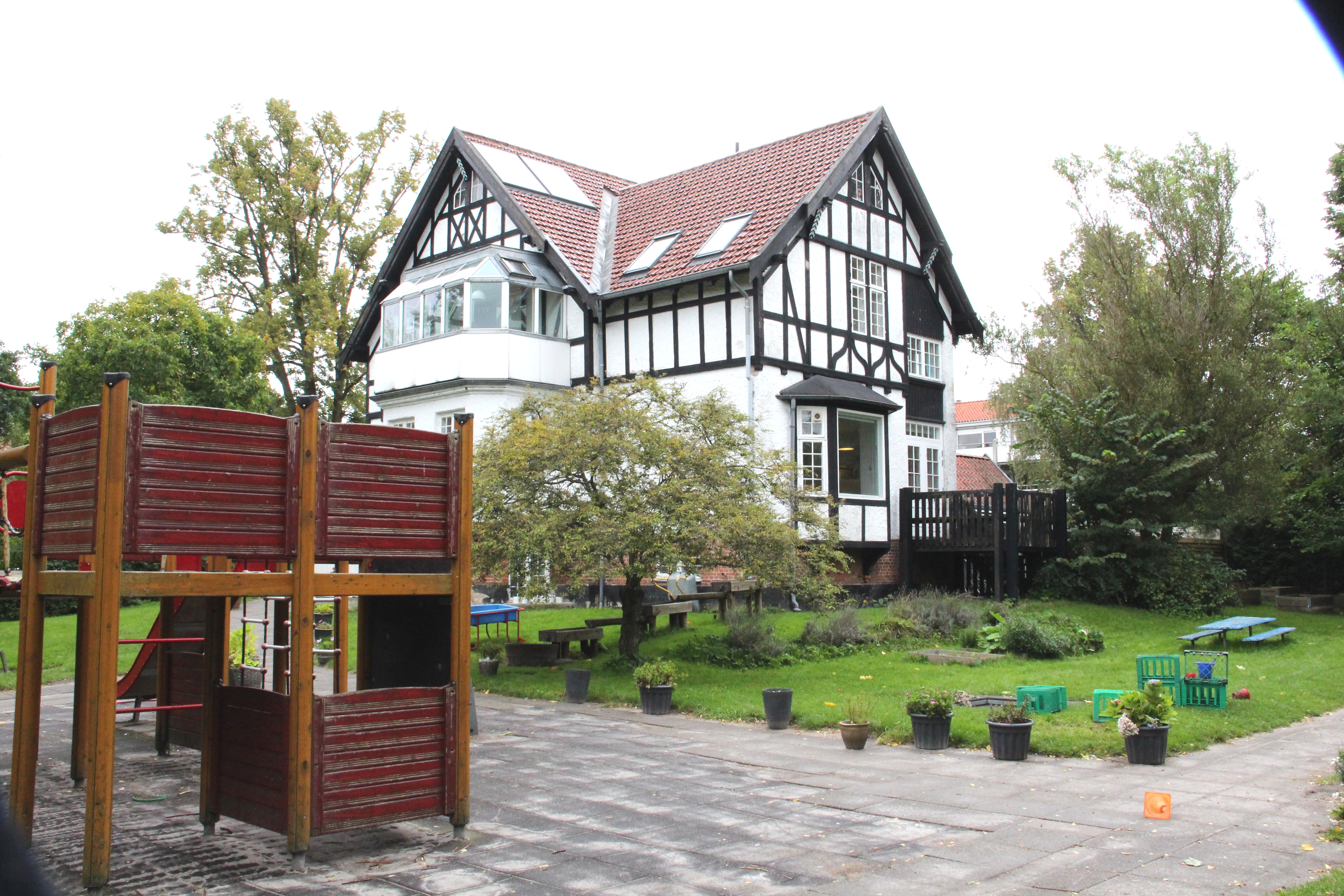 Ulvemosehuset er et af de dagtilbud, der skal have forbedret brandsikkerheden.