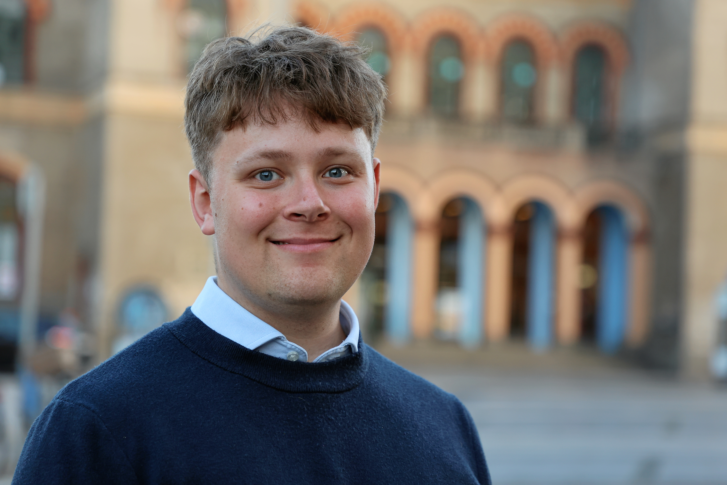 Daniel Elmann, kandidat for Liberal Alliance, ønsker S-tog til Roskilde.