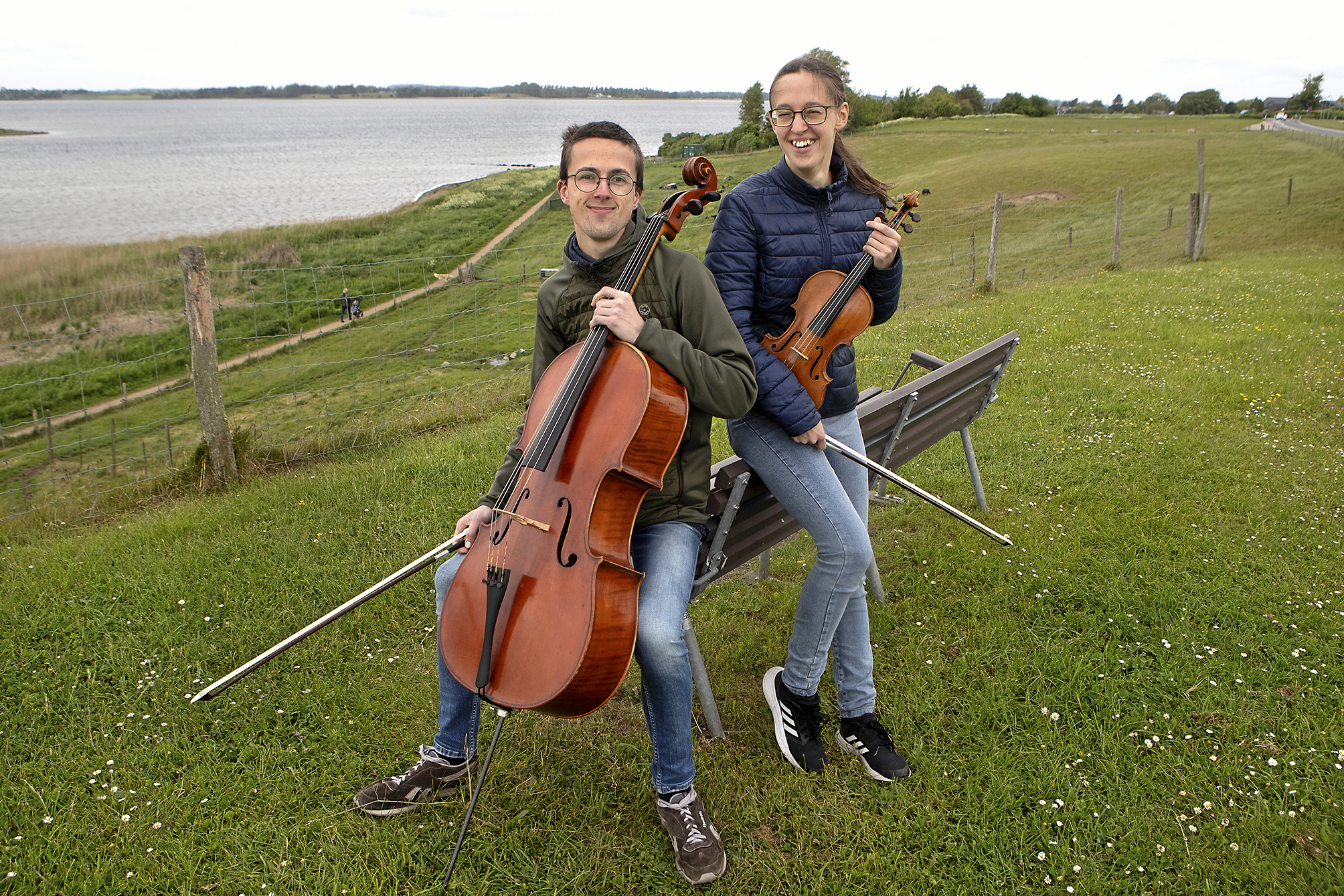 Josephine og Magnus Franyó er to tredjedele af trioen Trio Fantasma, der netop har modtaget landets mest prestigefulde pris for talentfulde, unge klassiske musikere.