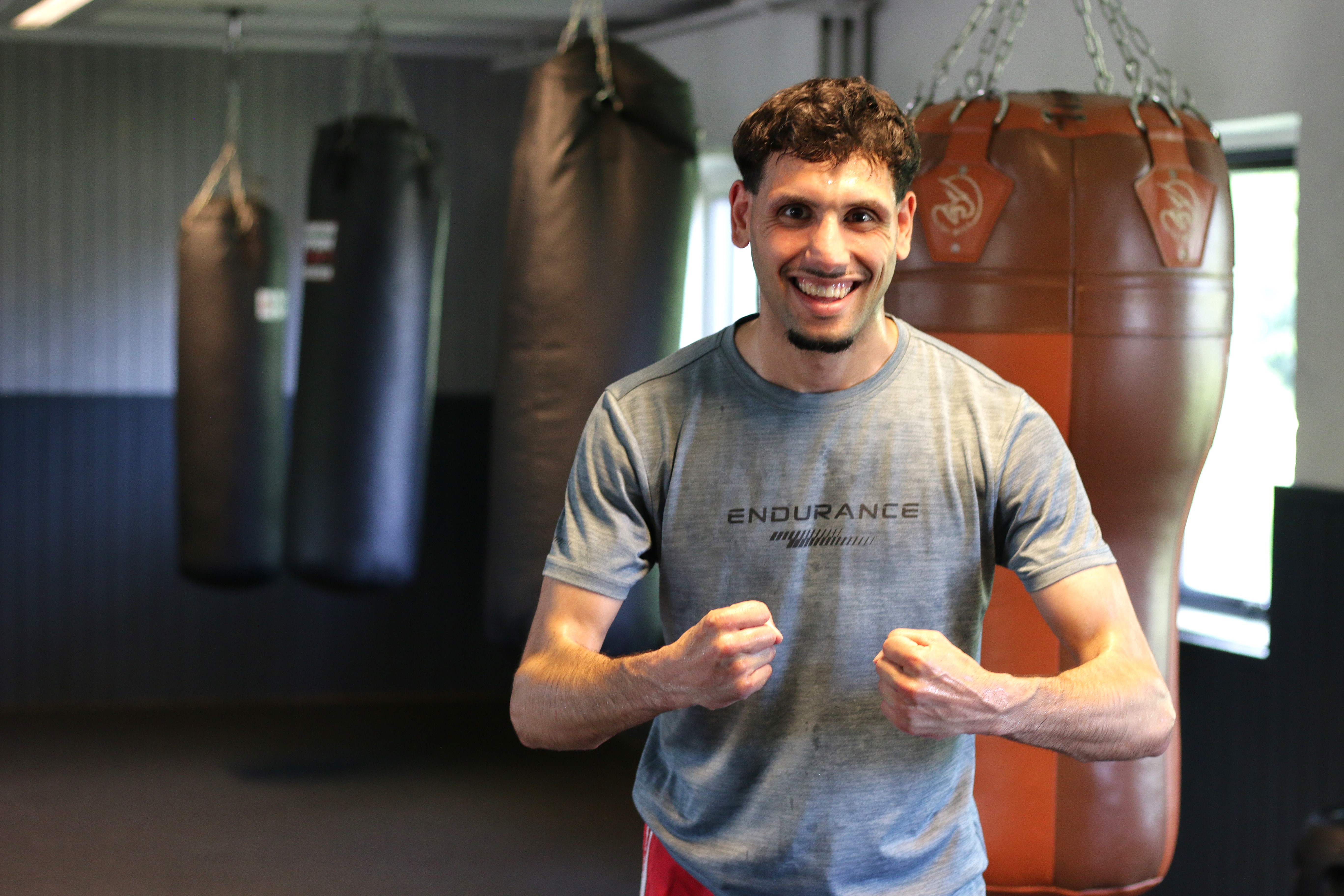 Ahmad el Ahmad, professionel bokser fra Korsør, tog et skridt fremad, da han 16. maj i Brøndbyhallen besejrede sin bulgarske modstander Tinko Banabakov i et opgør om Baltic-mesterskabet i WBA-regi.