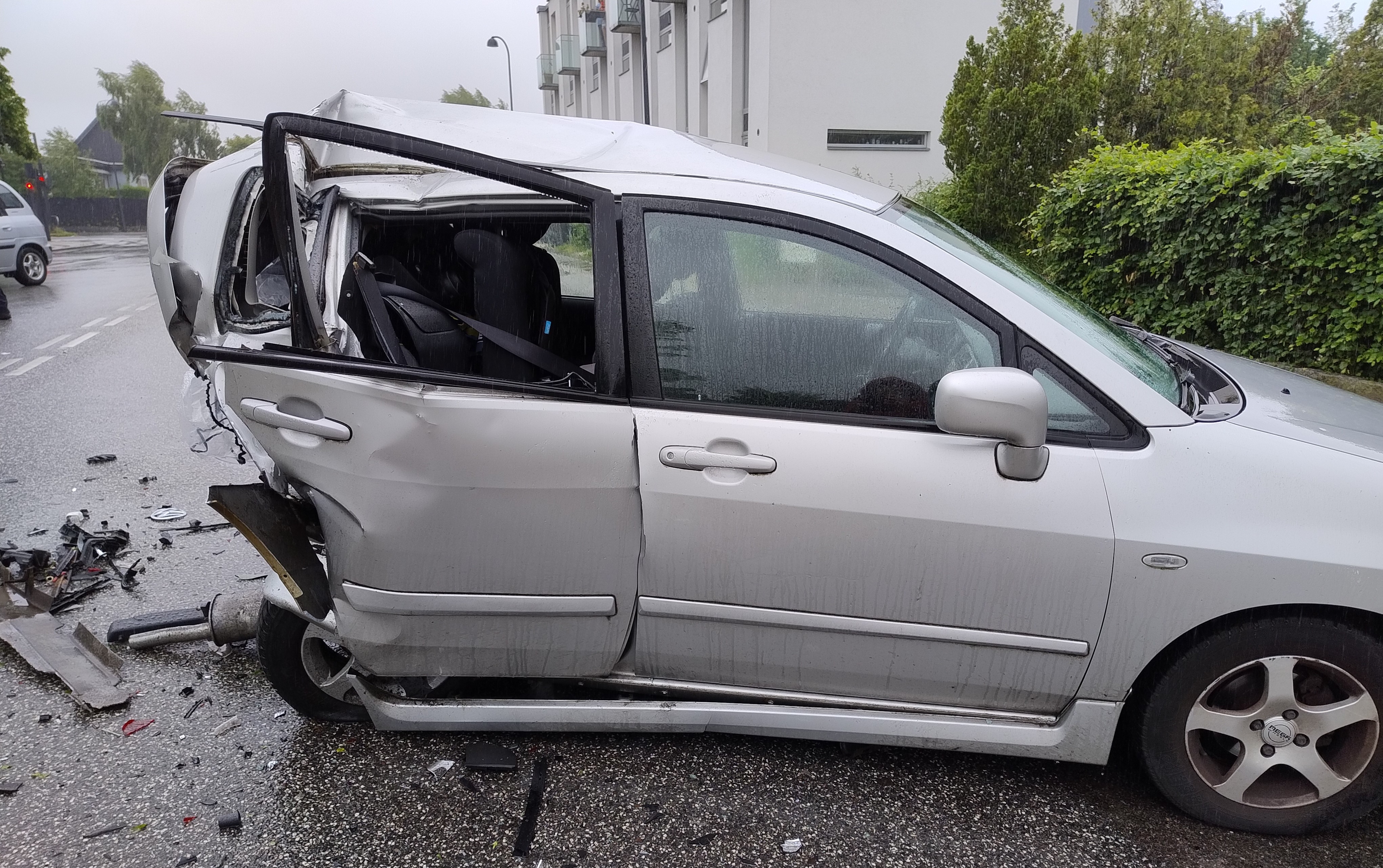Gerningspersonen er stadig på fri fod. - Privatfoto Gerningspersonen er stadig på fri fod.