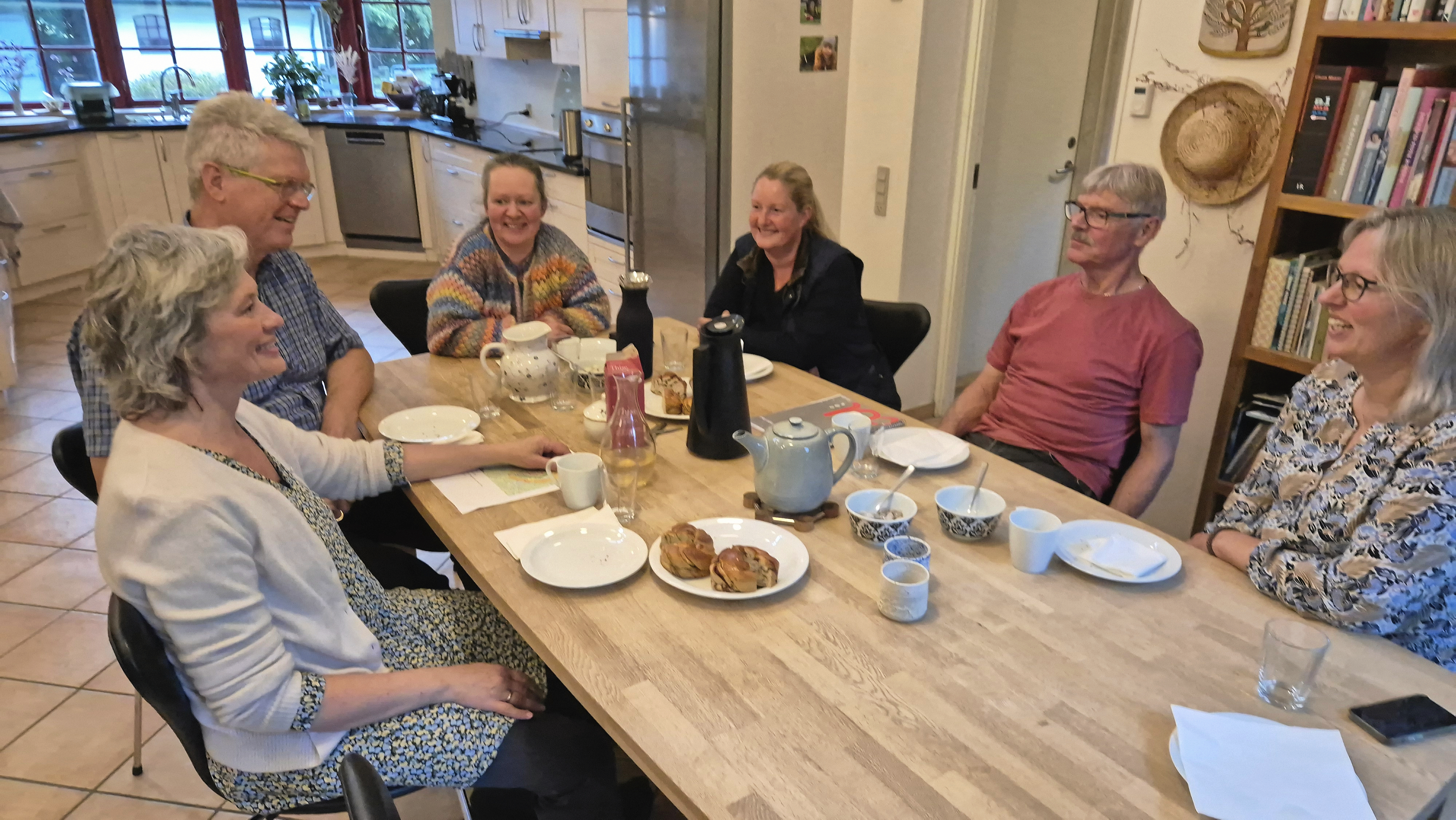 Medlemmerne af Den Grønne Borgergruppe mødes jævnligt for at tale om, hvordan de kommer videre med indsatsen i mod det store energiprojekt, som de frygter vil have fatale konsekvenser.
