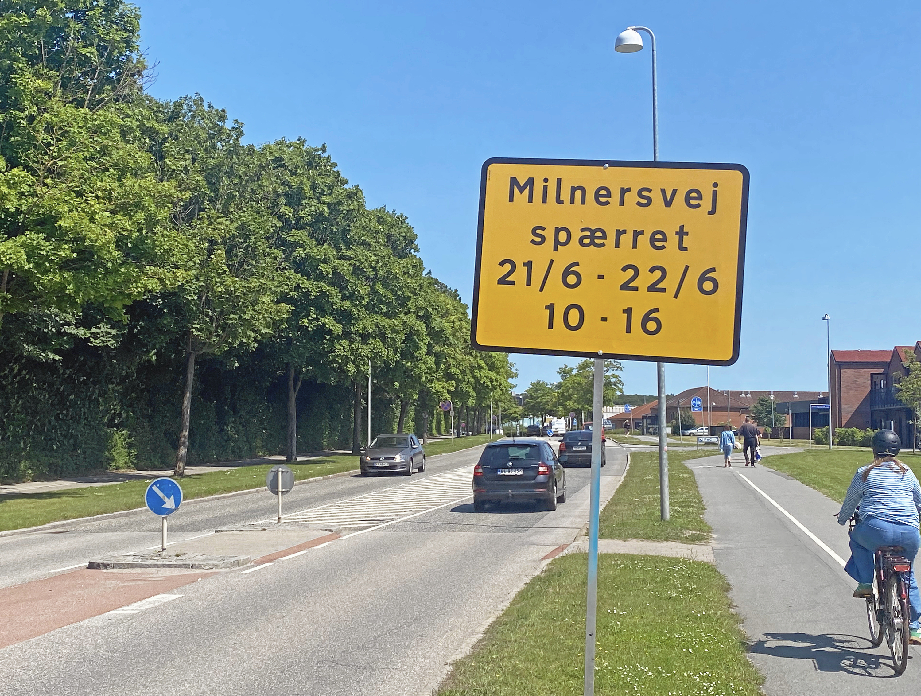 Når cykelløbet Copenhagen Sprint kommer til Hillerød i weekenden, er flere veje spærret.