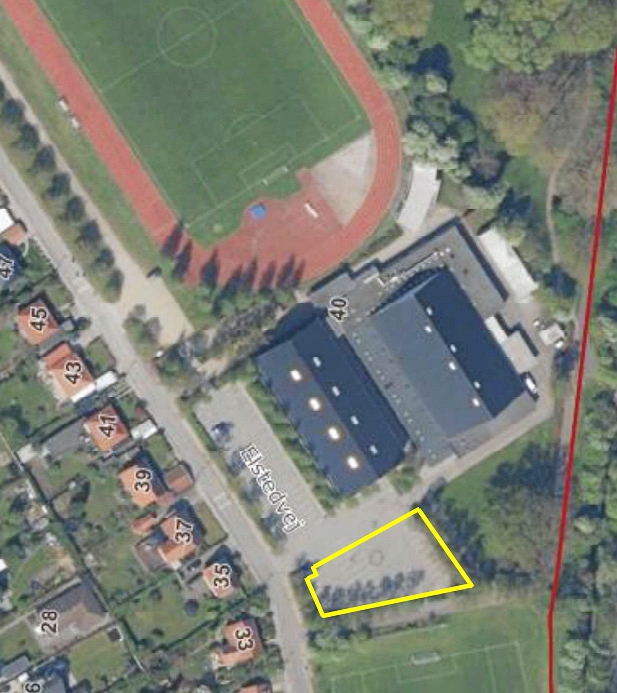 På Elstedvej skal der også etableres midlertidige flygtningeboliger på en parkeringsplads - Rødovre Kommune På Elstedvej skal der også etableres midlertidige flygtningeboliger på en parkeringsplads