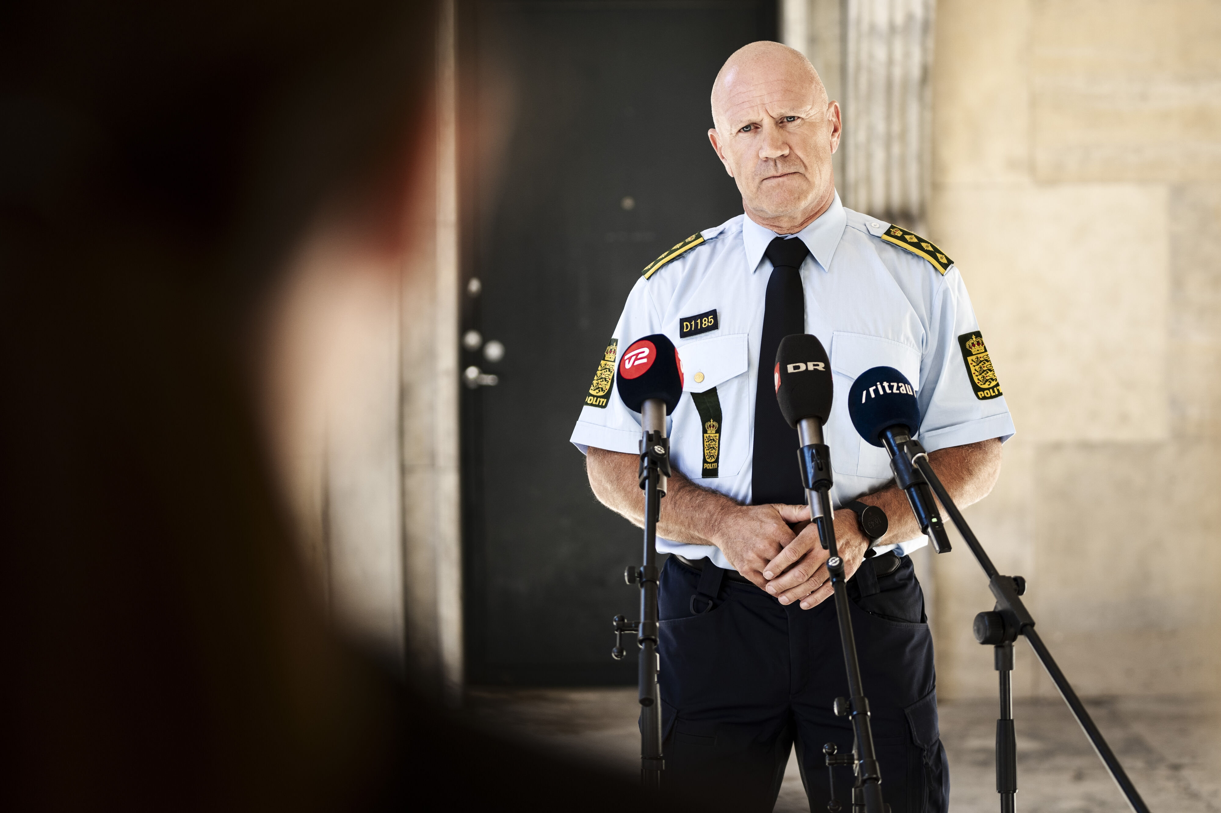 Ledende politiinspektør i NSK, Torben Svarrer, sender en advarsel til de unge, der lader sig lokke af løfter om store penge for at begå drab iu Danmark. (Arkivfoto)