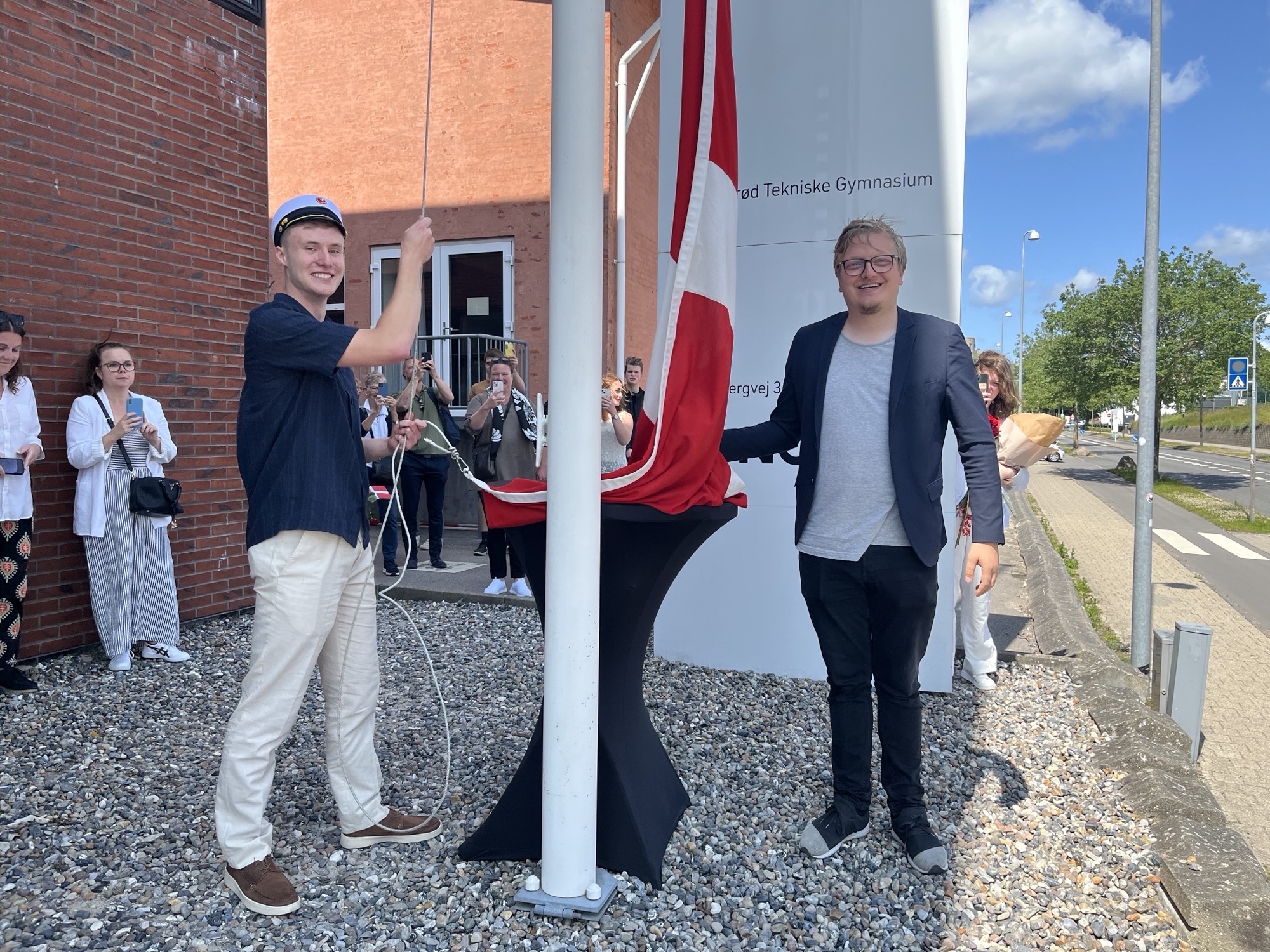 160 studenter springer i disse uger ud fra Hillerød Tekniske Gymnasium, U/NORD.