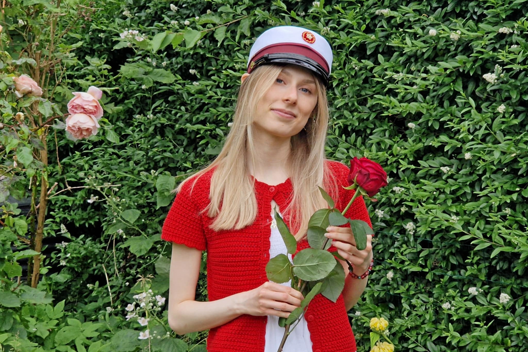 Det blev til et 12-tal i den sidste eksamen i Historie for Caia Hæe Heiberg. - Privatfoto Det blev til et 12-tal i den sidste eksamen i Historie for Caia Hæe Heiberg.