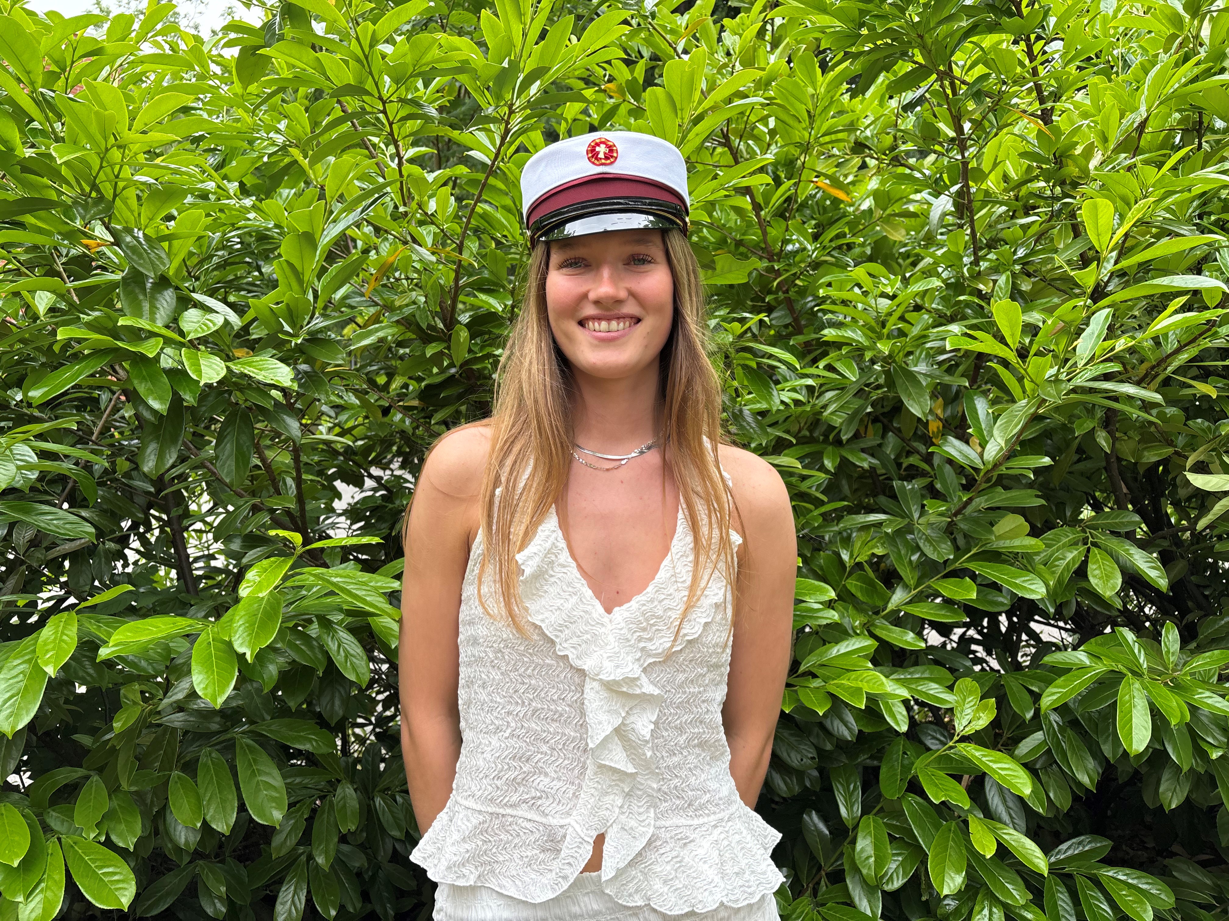 19-årige Ida Rehfeldt Waarst, havde gymnasieretningen med hovedfagene matematik, fysik og kemi. Efter sommerferien glæder hun sig til at holde sabbatår.